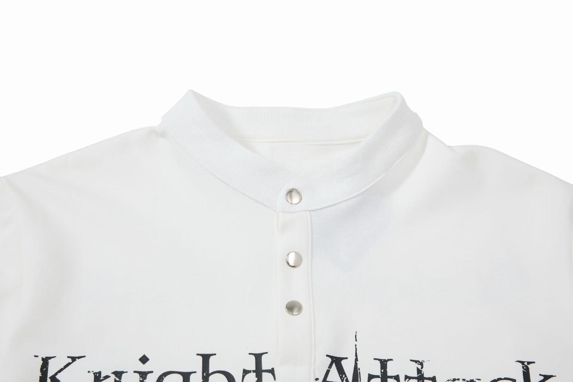 Omirad “Knight Attack Graphic Polo Tee”