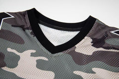 Omirad Camo Mesh Football Tee