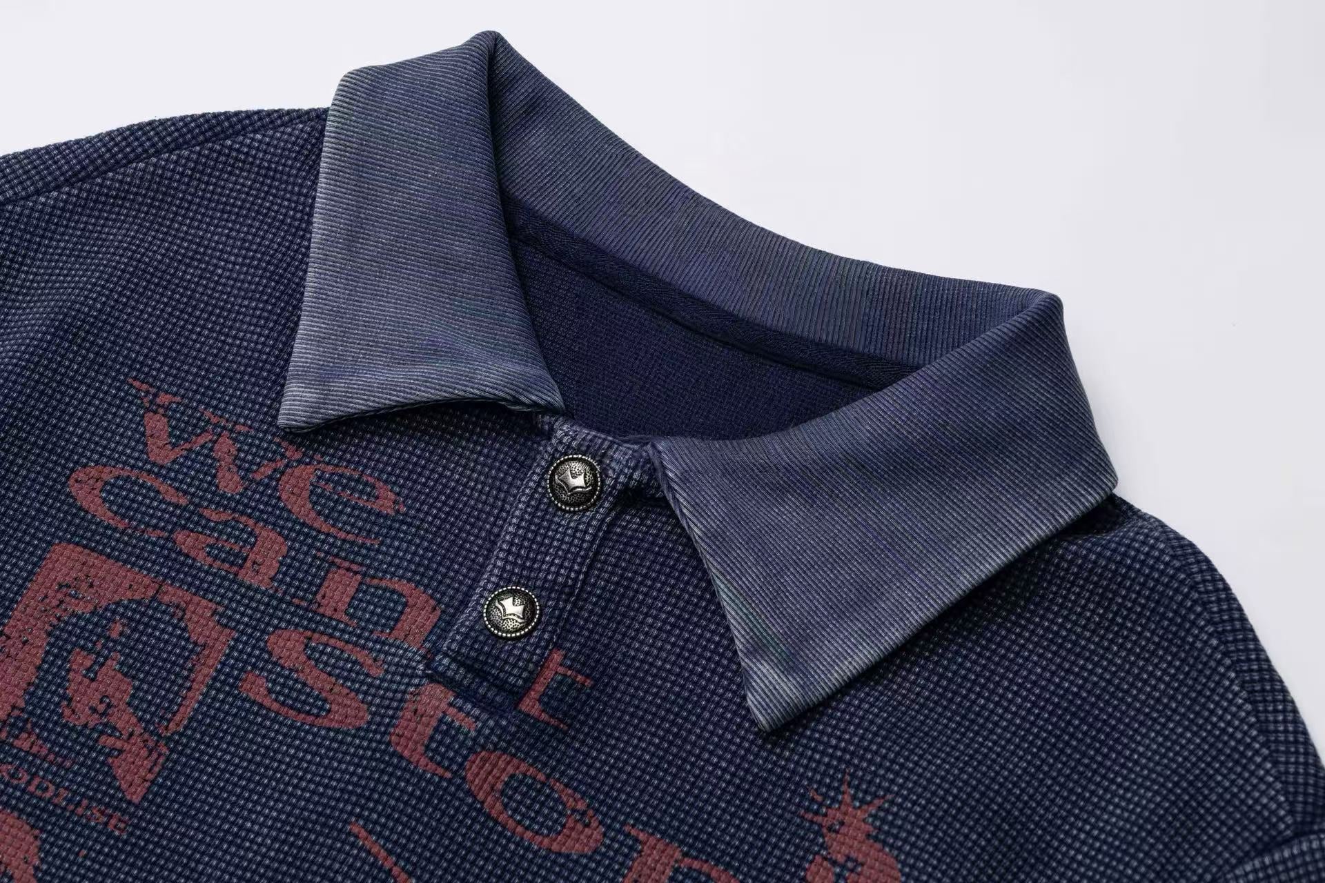 Omirad Vintage Washed Polo Tee