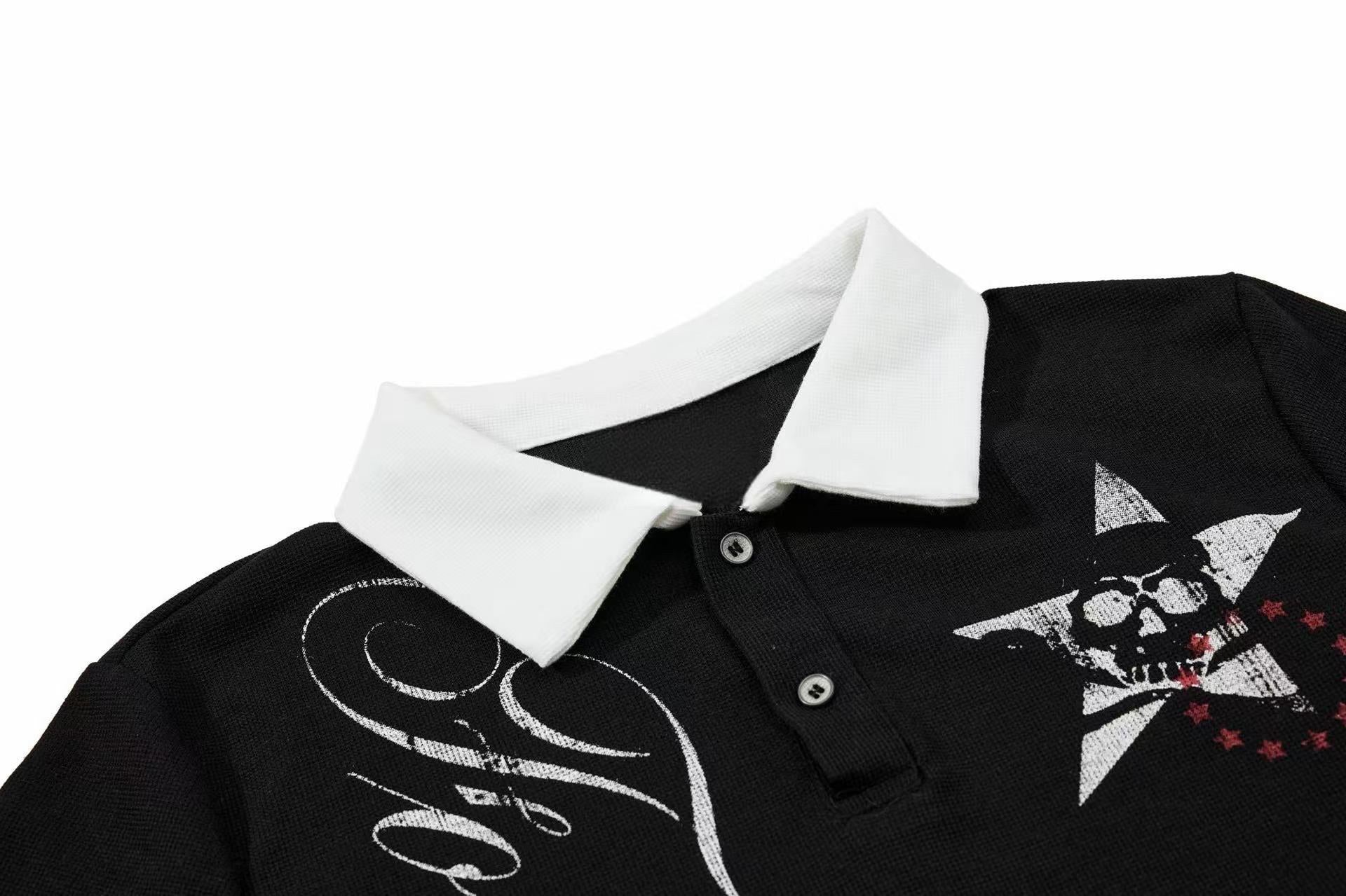 Omirad Gothic Star Polo Shirt