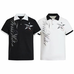 Omirad Gothic Star Polo Shirt