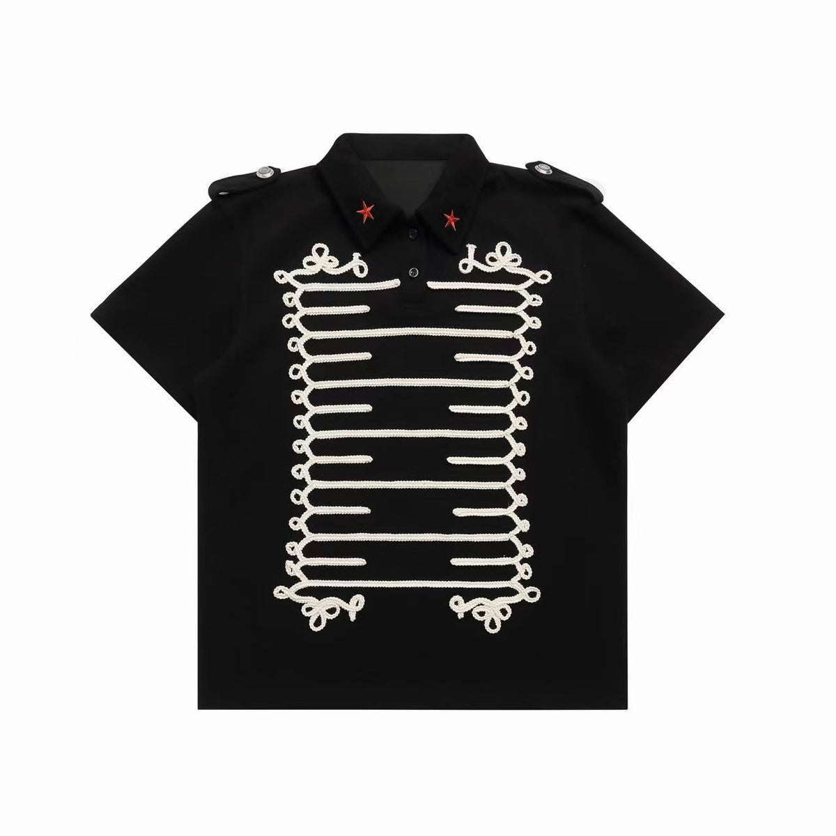 Omirad Military Braid Polo Shirt