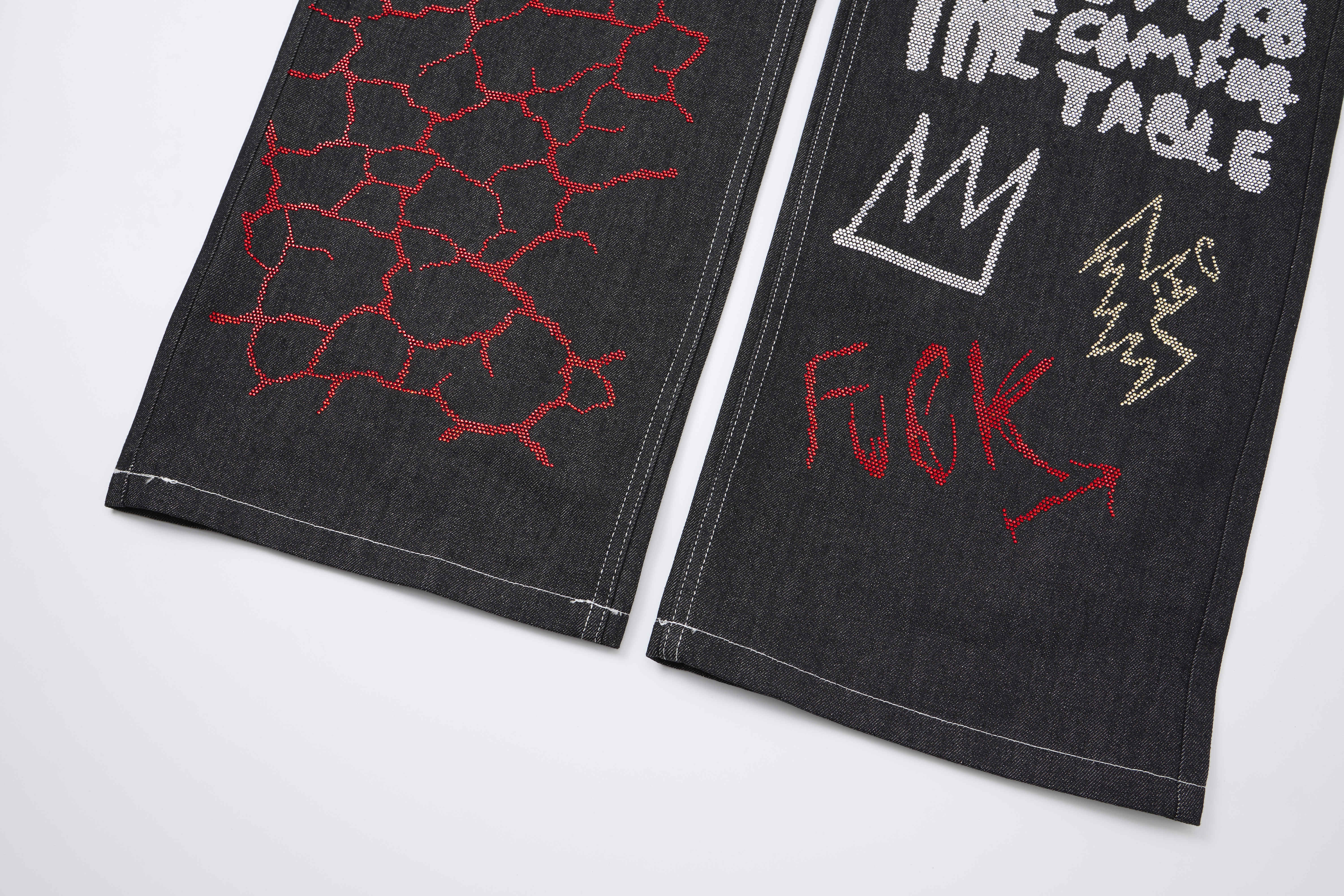 Omirad Graphic Denim Pants
