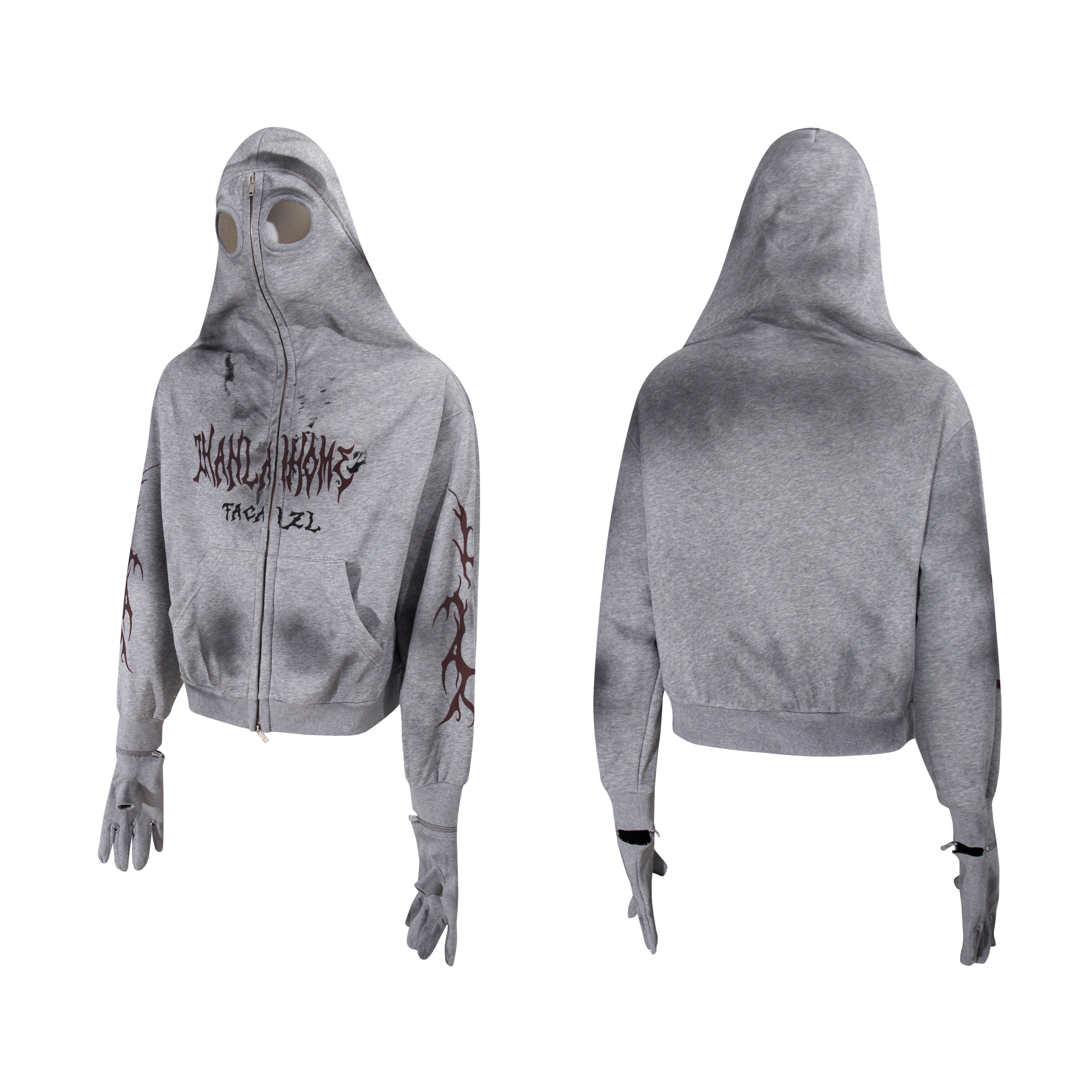 Omirad Full-Zip Masked Hoodie