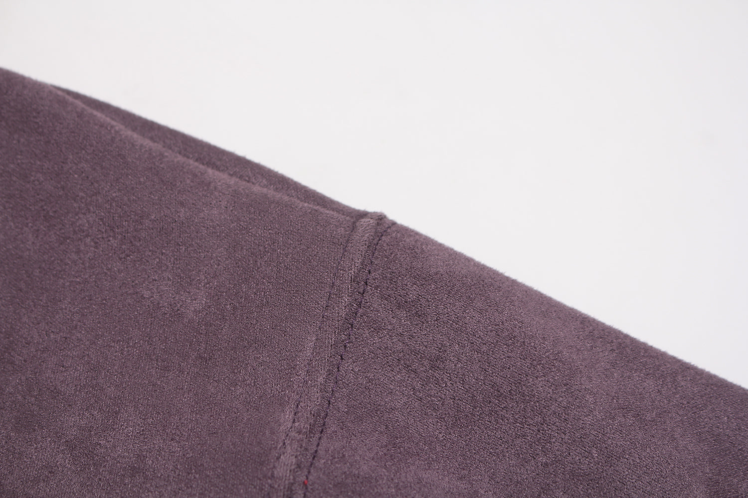 Omirad Suede Varsity Zip Hoodie