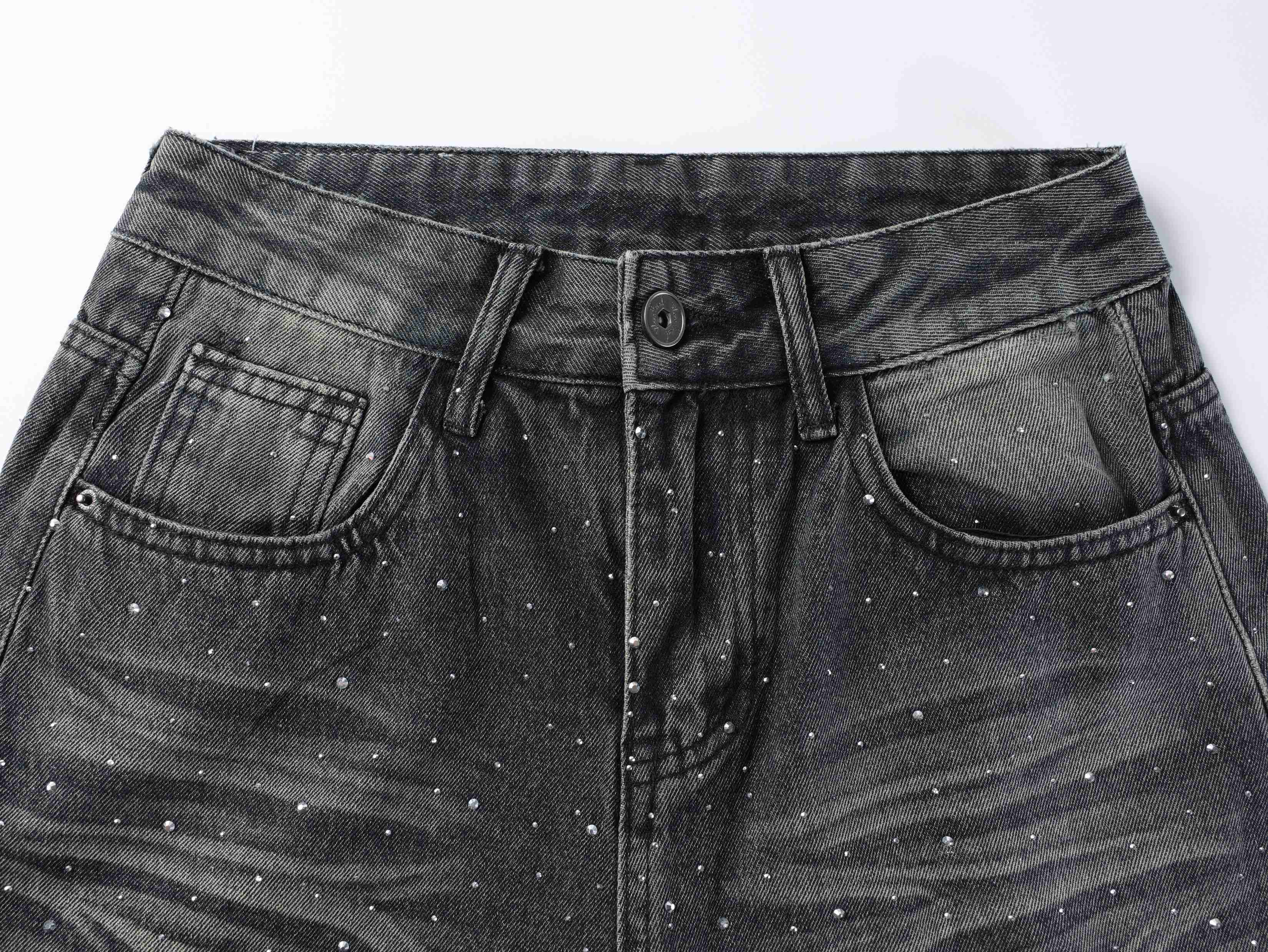 Omirad Starfade Wide-Leg Denim Pants