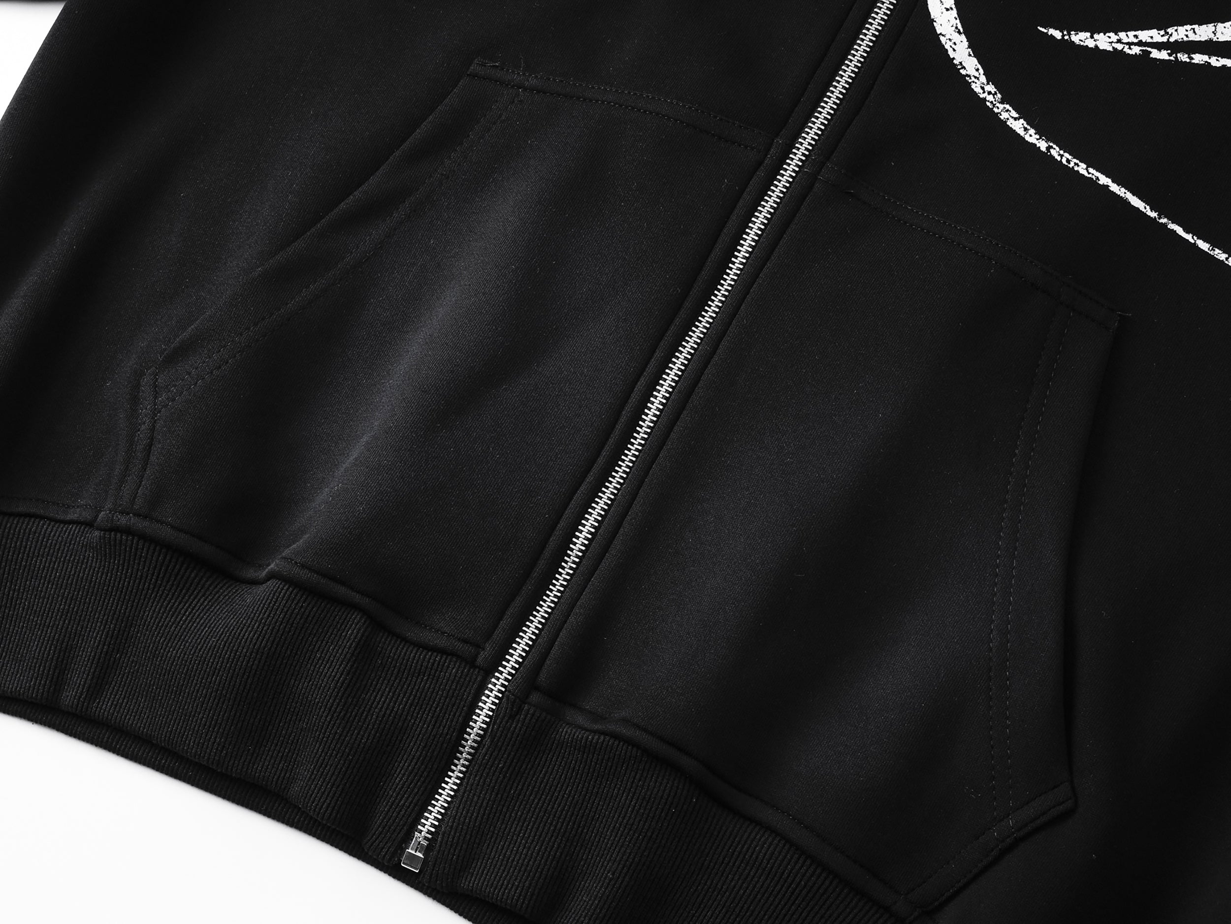 Omirad Full-Script Zip Hoodie