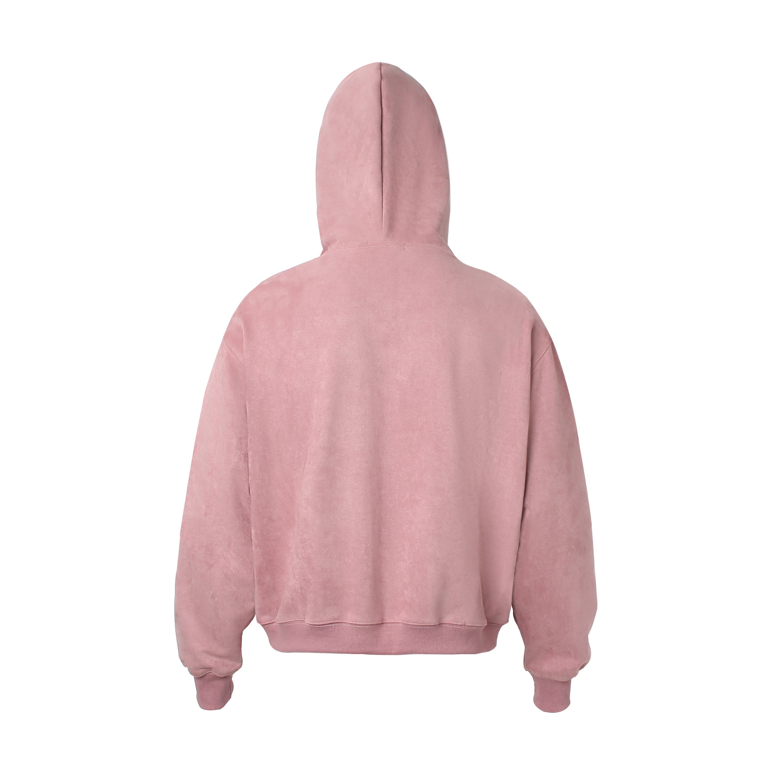 Omirad Suede Graphic Zip Hoodie