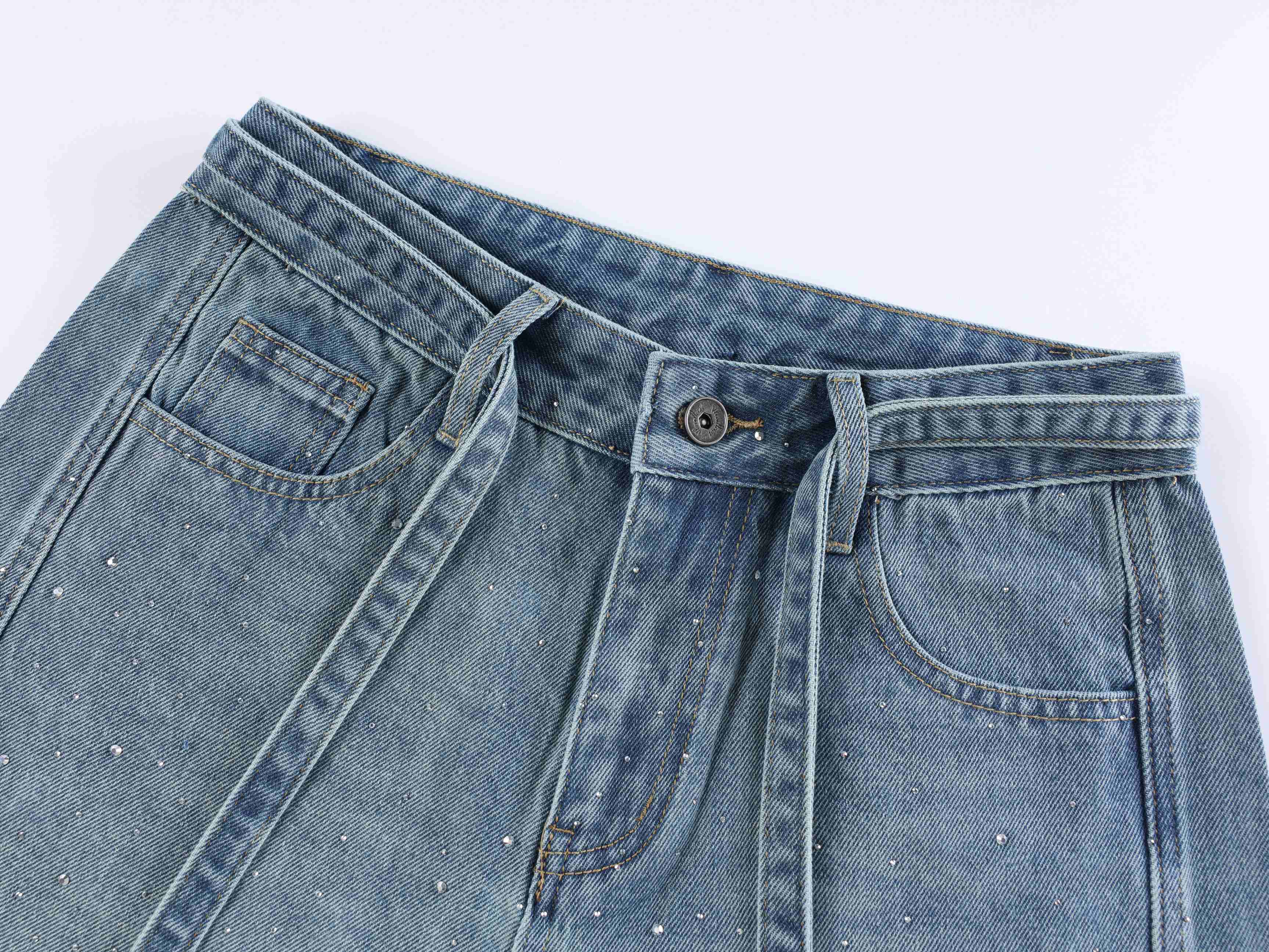 Omirad “Starlight Dust Denim Pants”