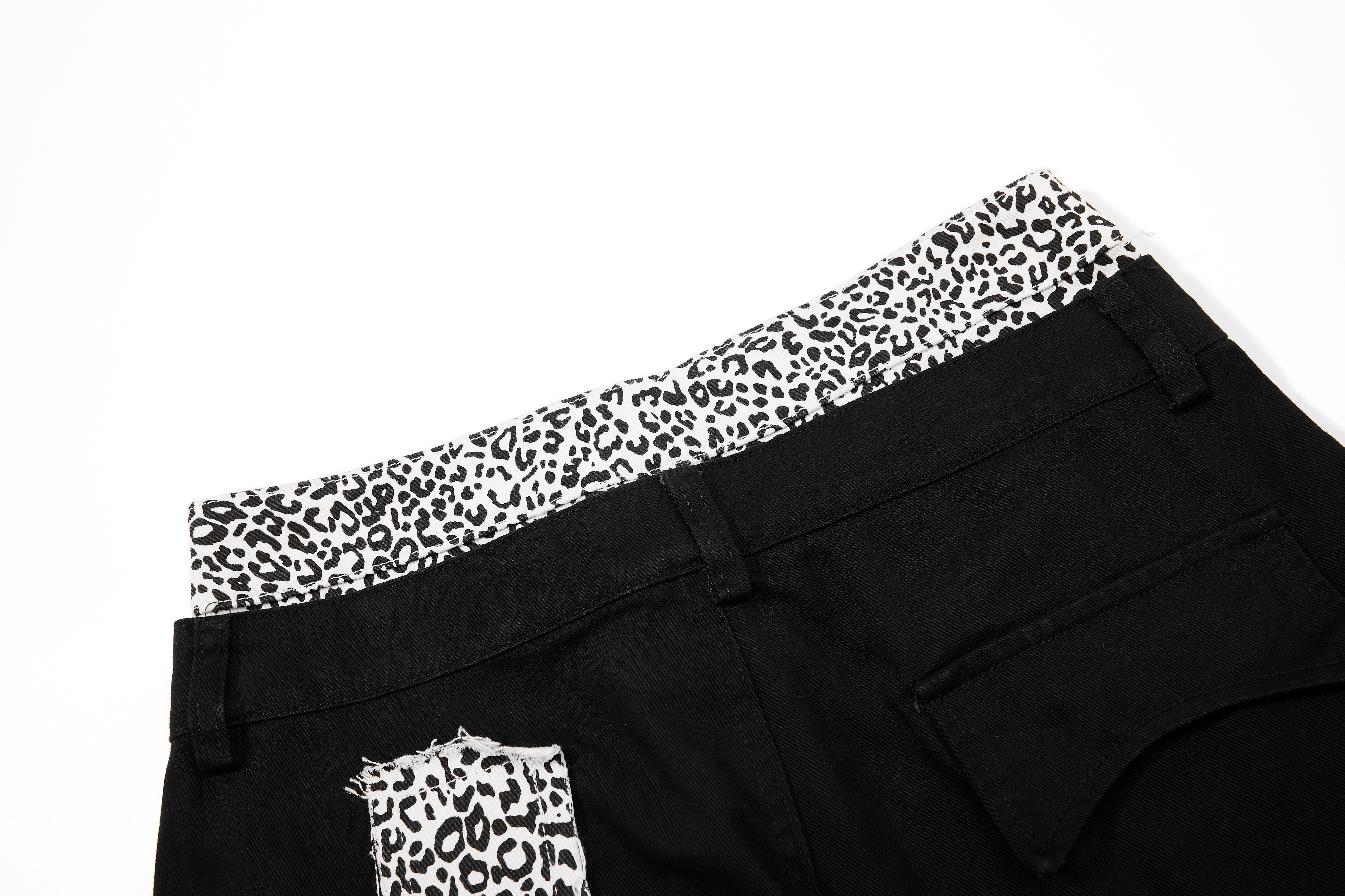 Omirad Leopard Cross Utility Pants