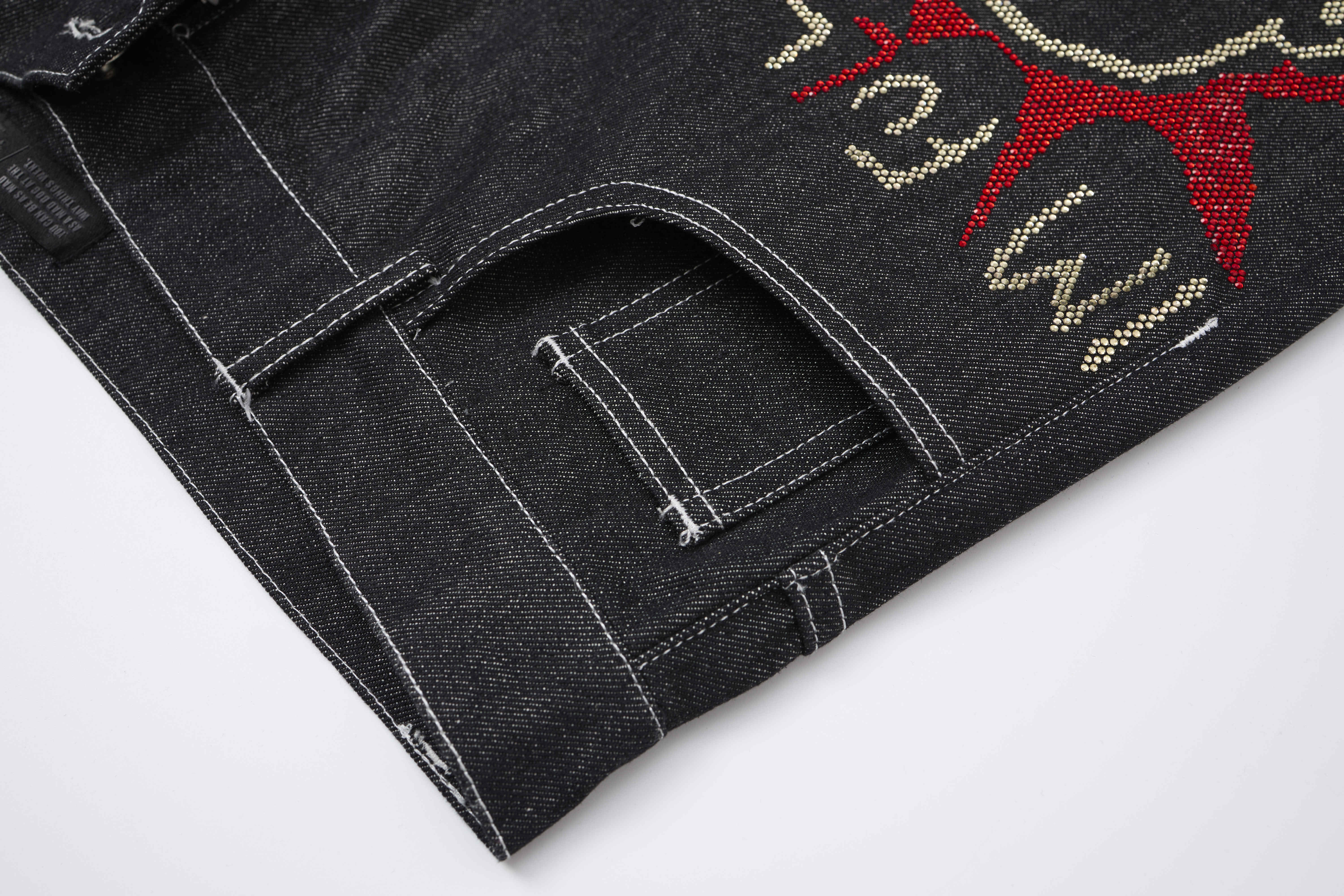 Omirad Graphic Denim Pants