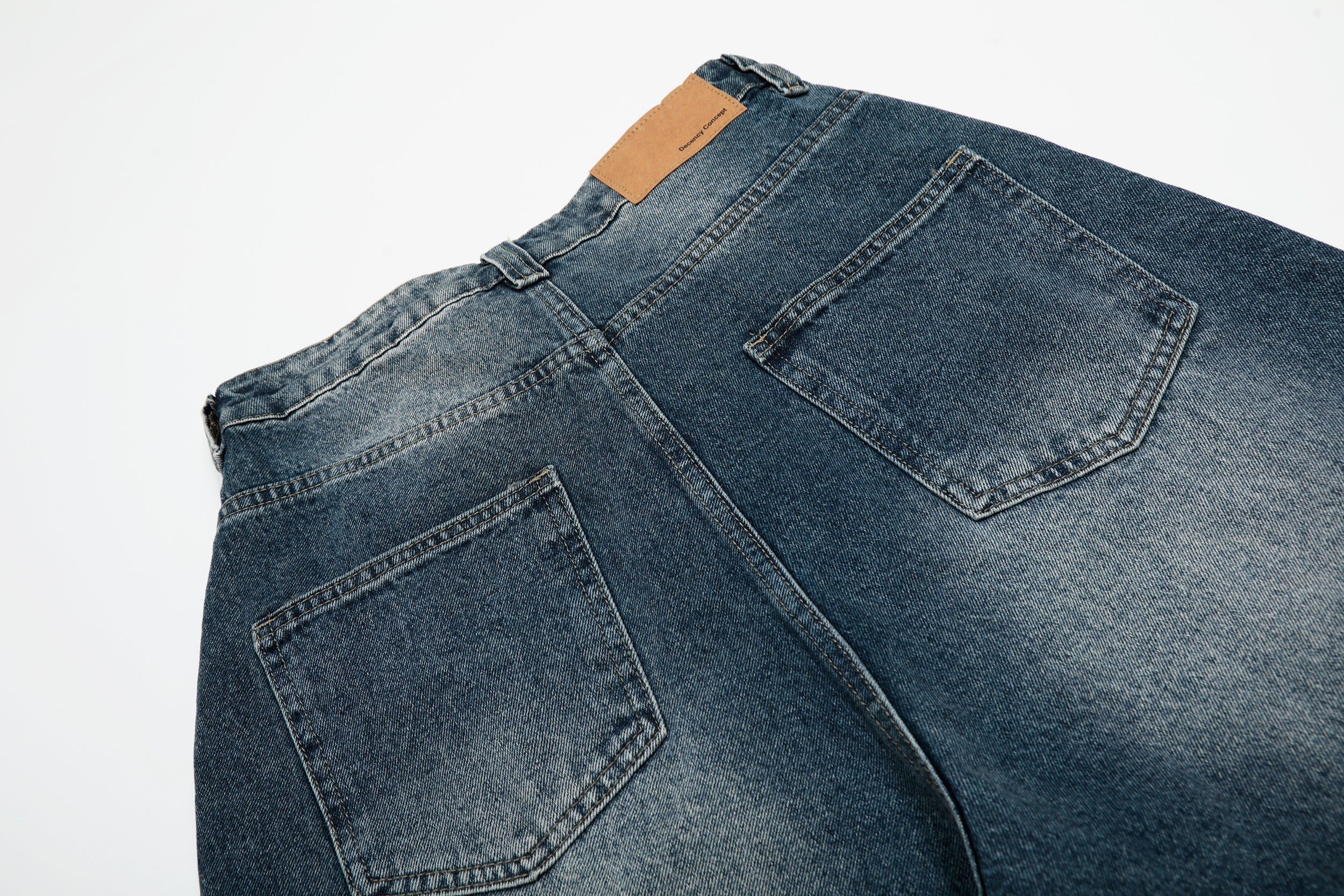 Omirad Studded Denim Shorts