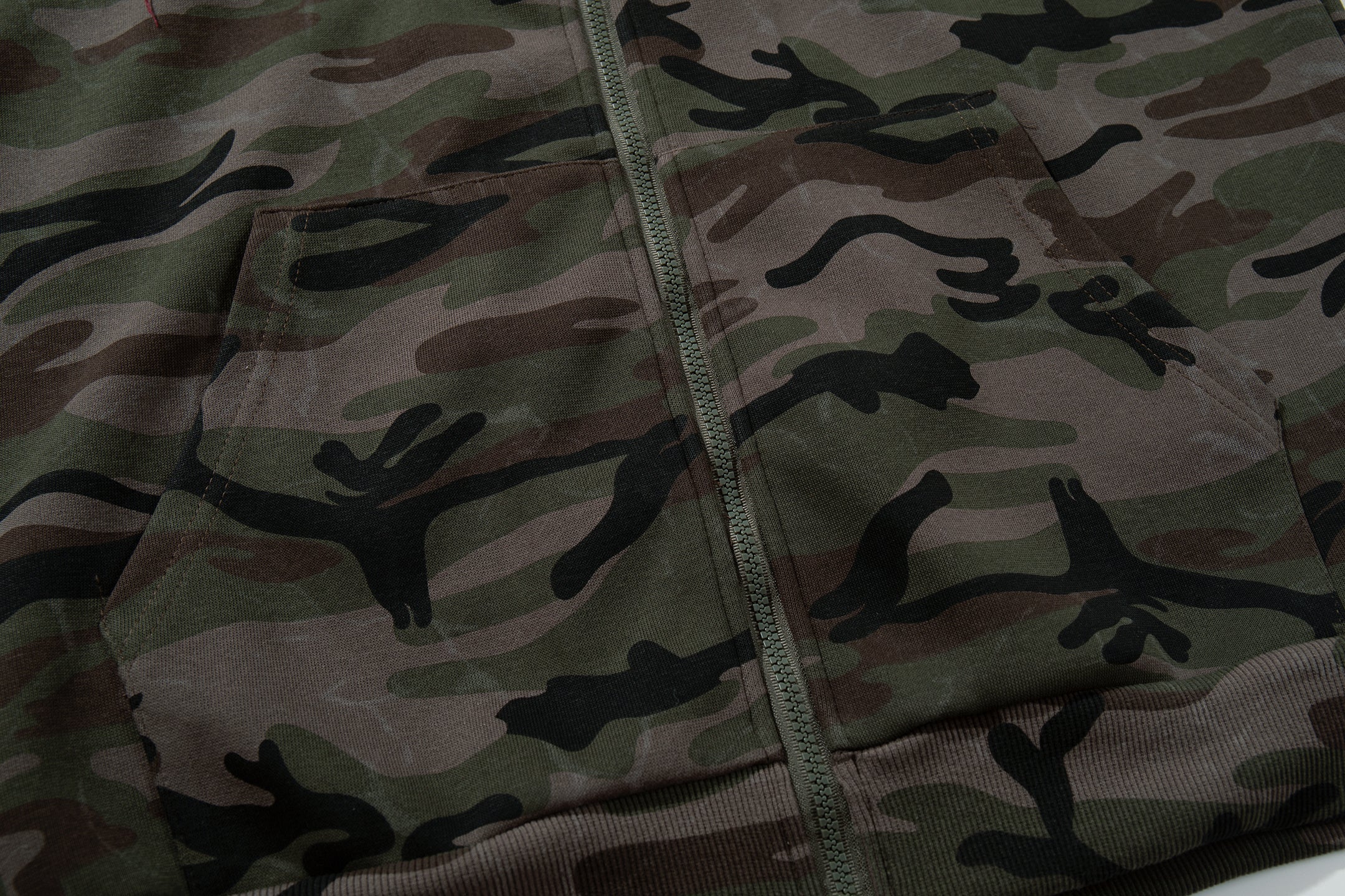 Omirad Camo Zip-Up Hoodie