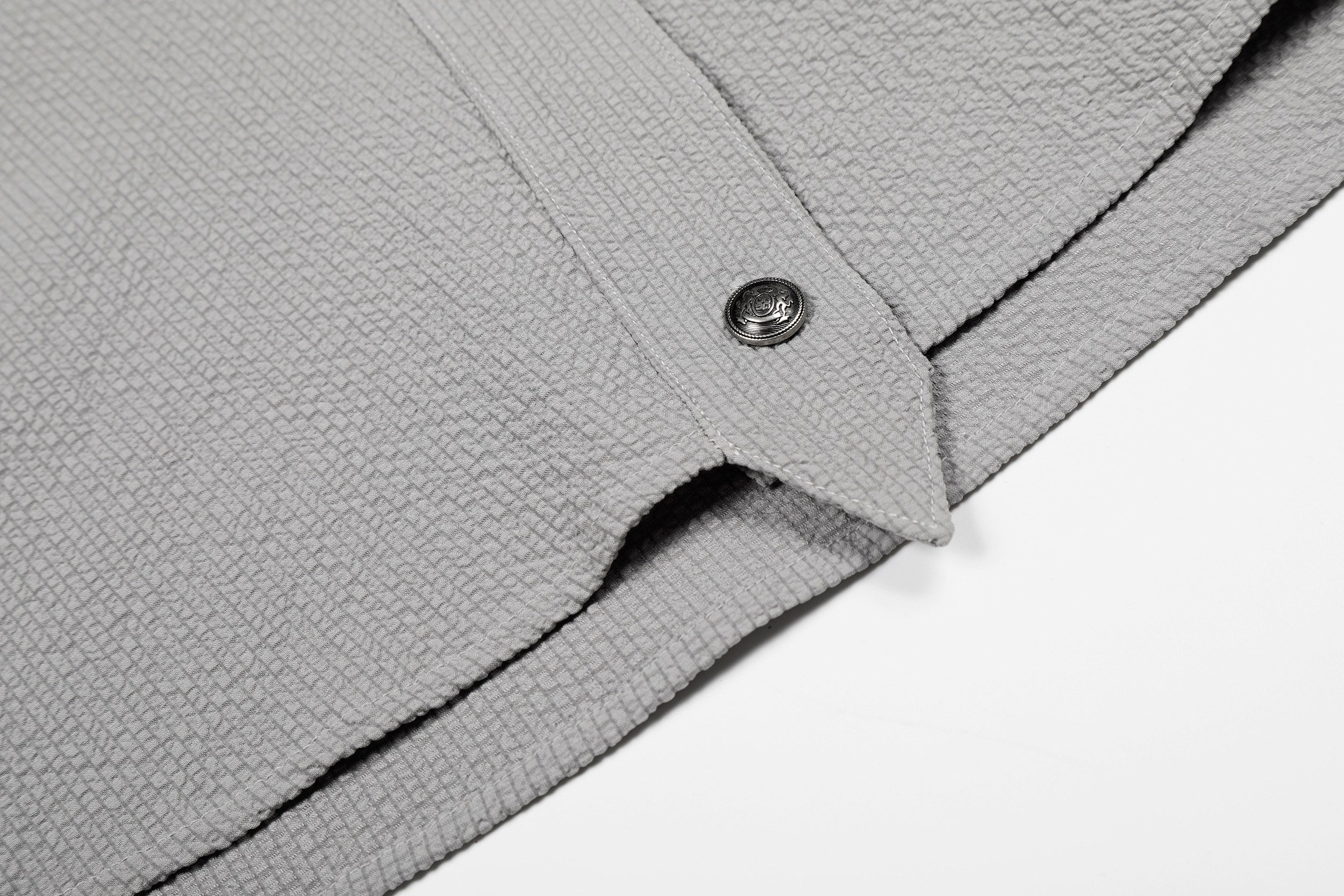 Omirad “Asymmetrical Stand-Collar Shirt”