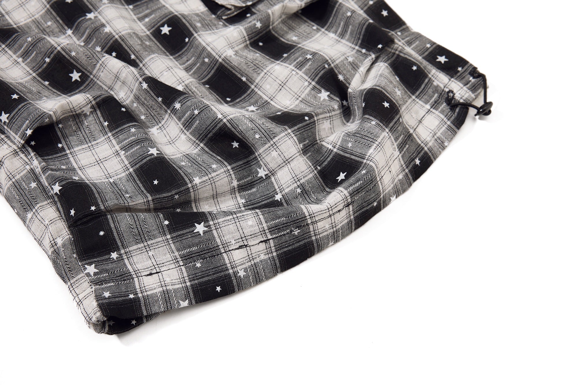 Omirad Plaid Star Cargo Shorts