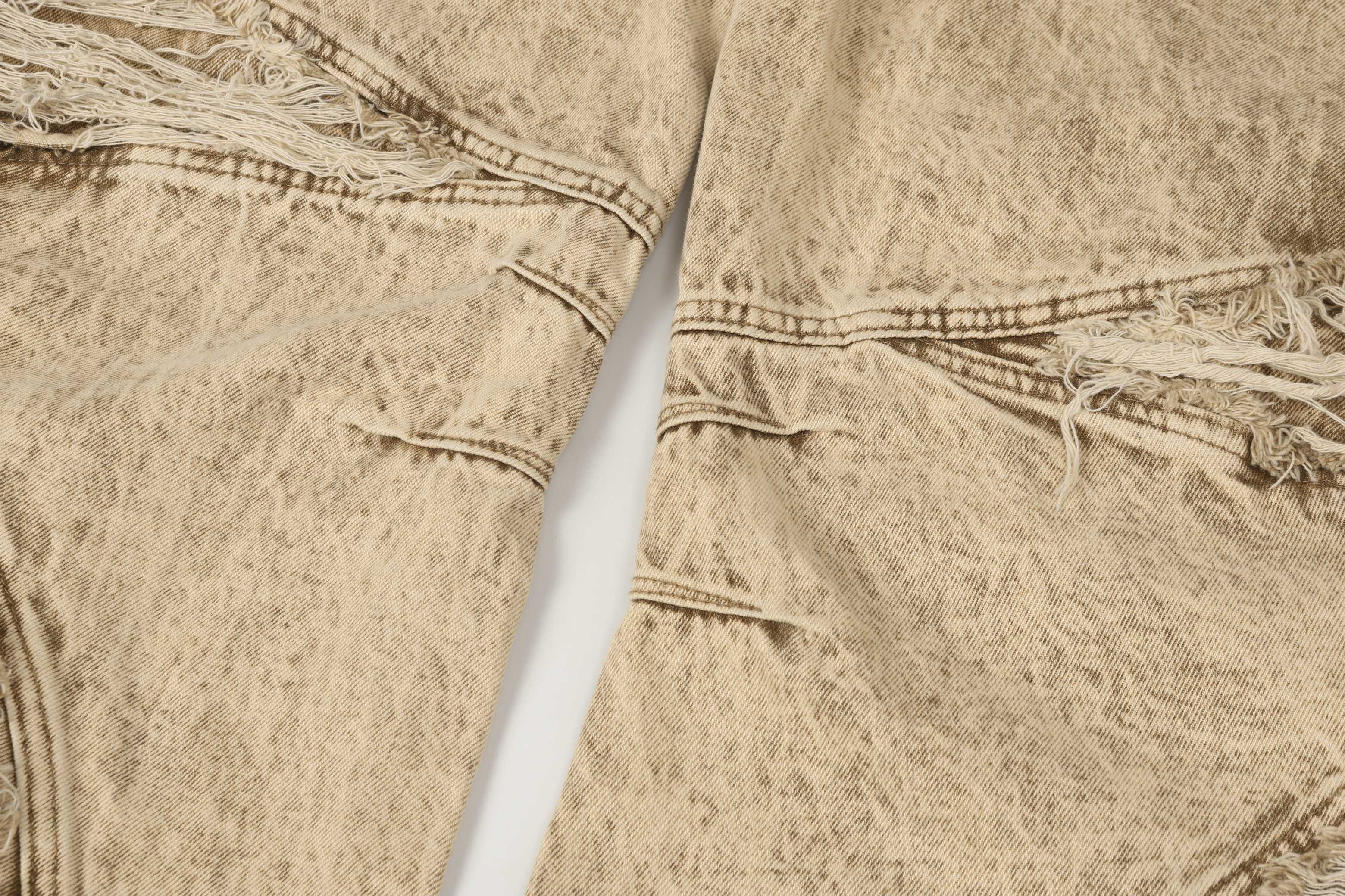 Omirad “Vintage Distressed Panel Jeans”