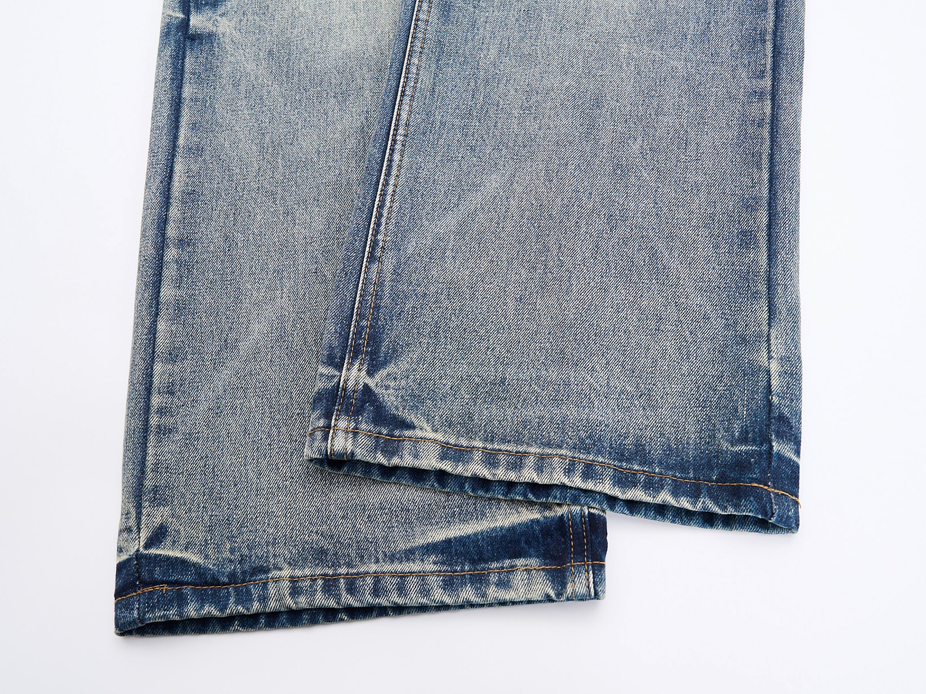 Omirad Vintage Washed Wide-Leg Jeans