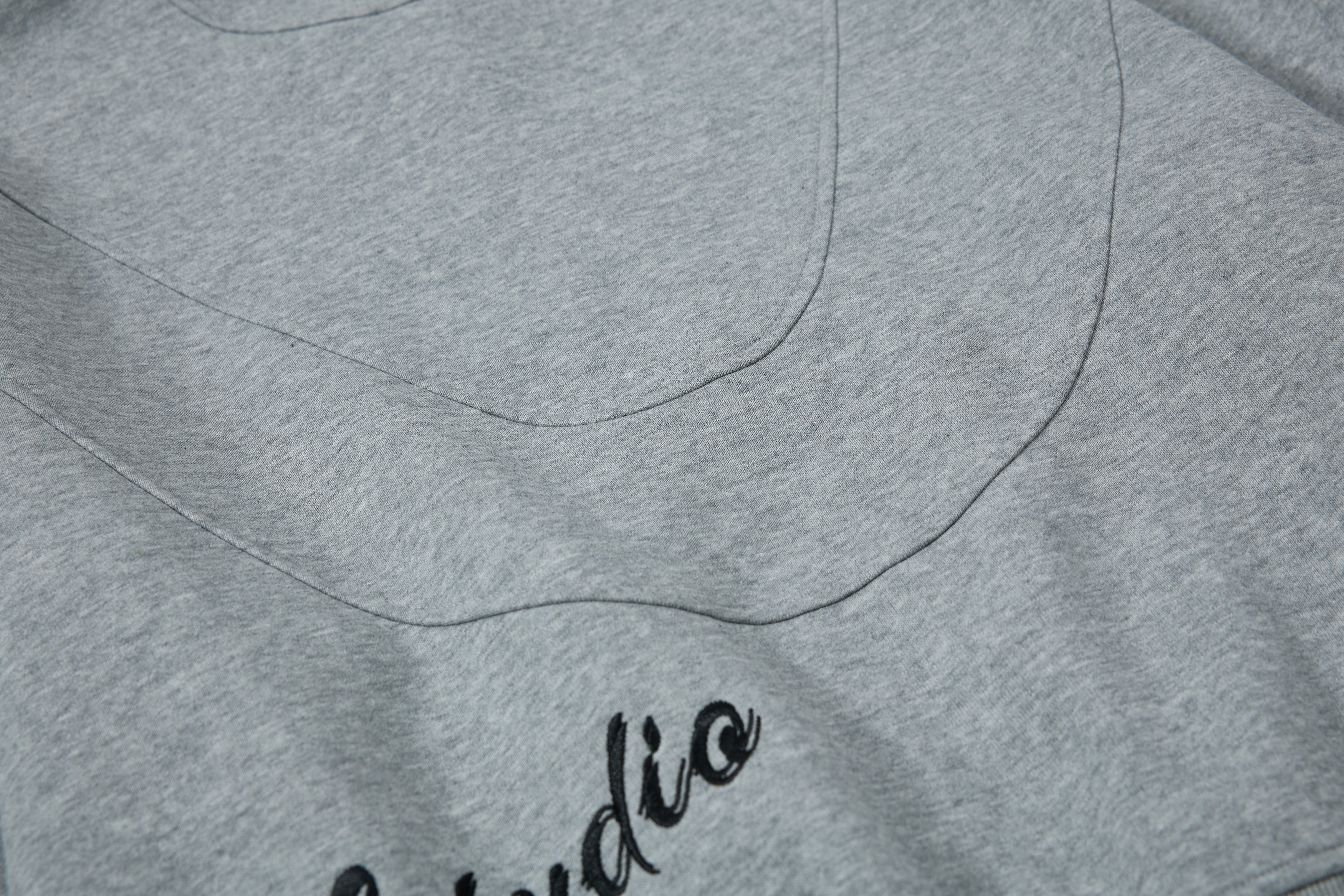 Omirad Curved Panel Full-Zip Hoodie