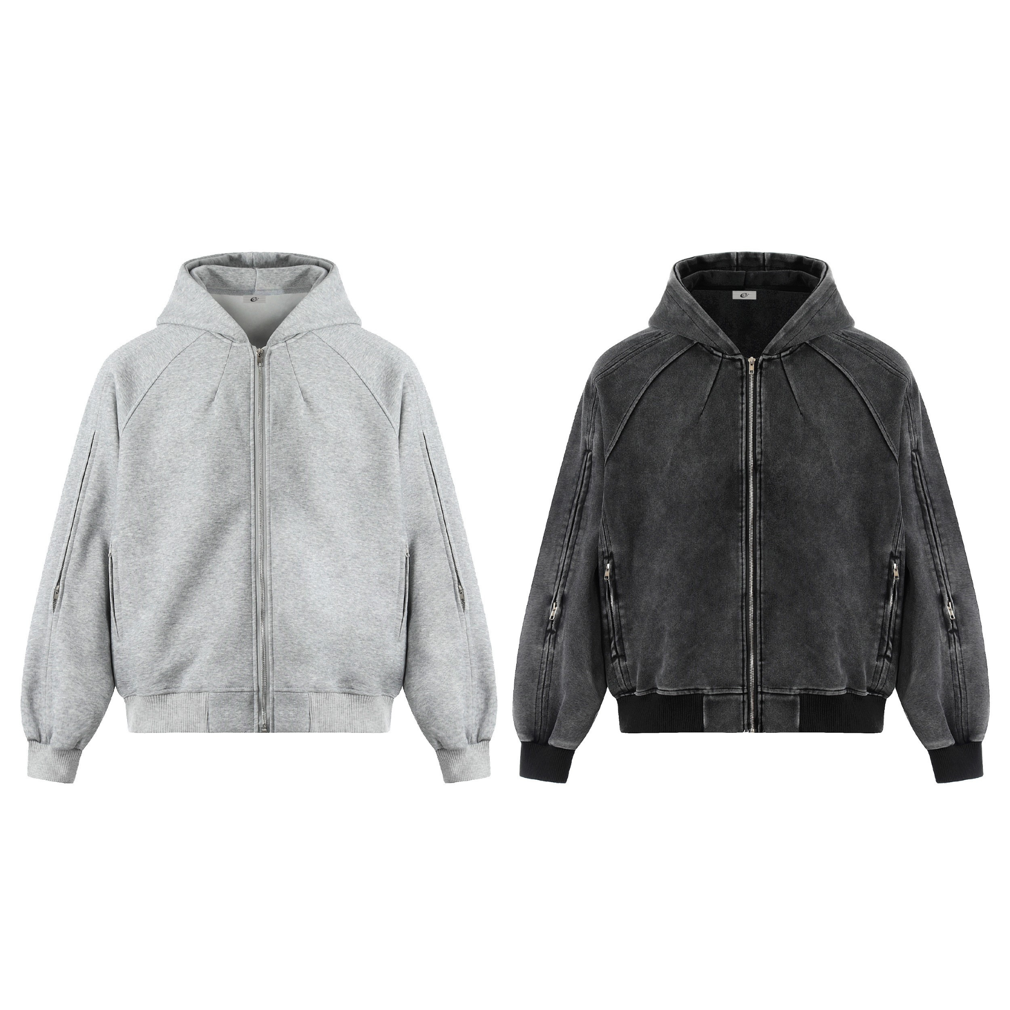 Omirad Sculpted Seam Hooded Jacket