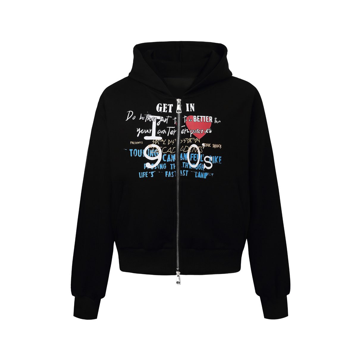 Omirad Graphic Zip Hoodie