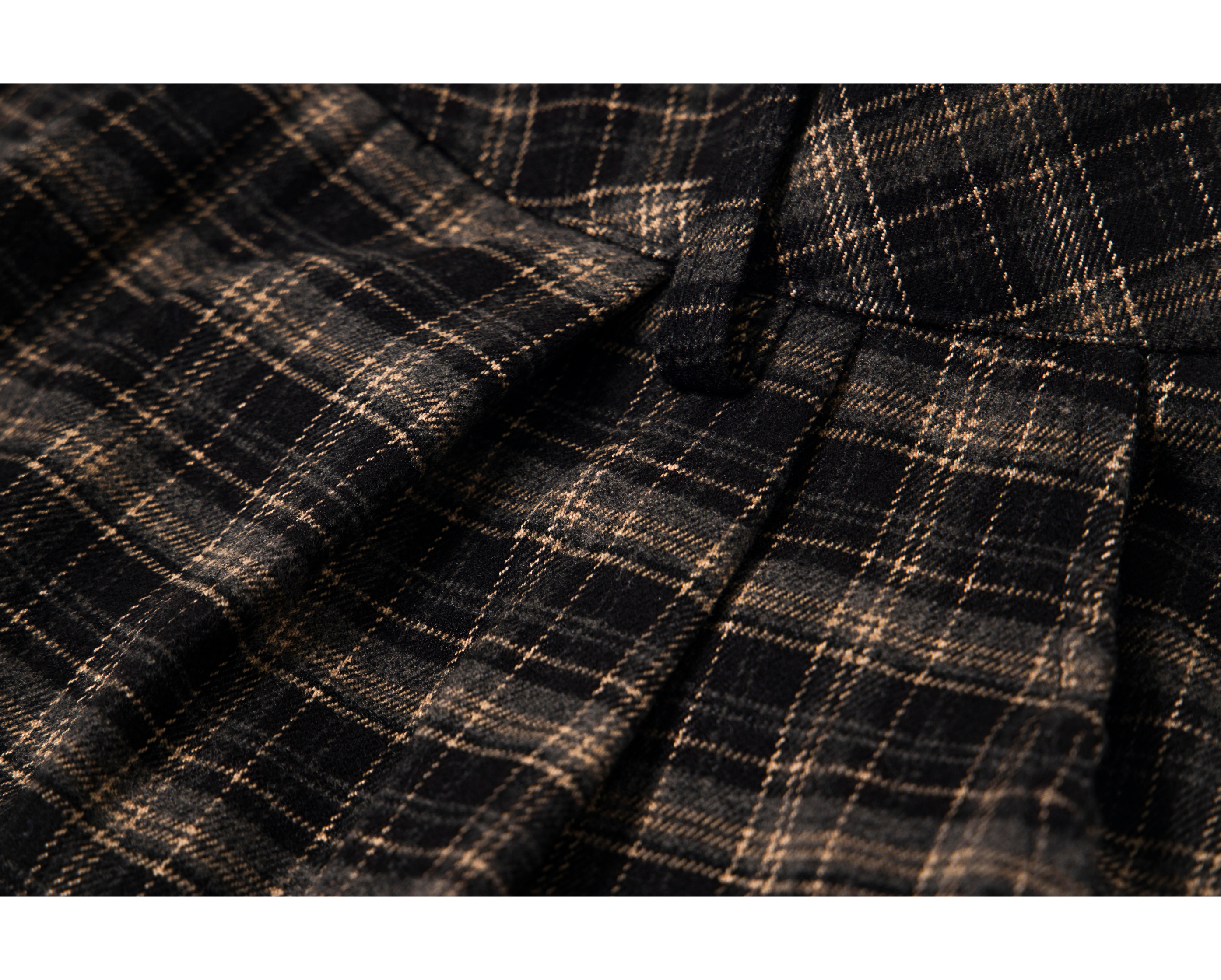 Omirad Plaid Cargo Shorts