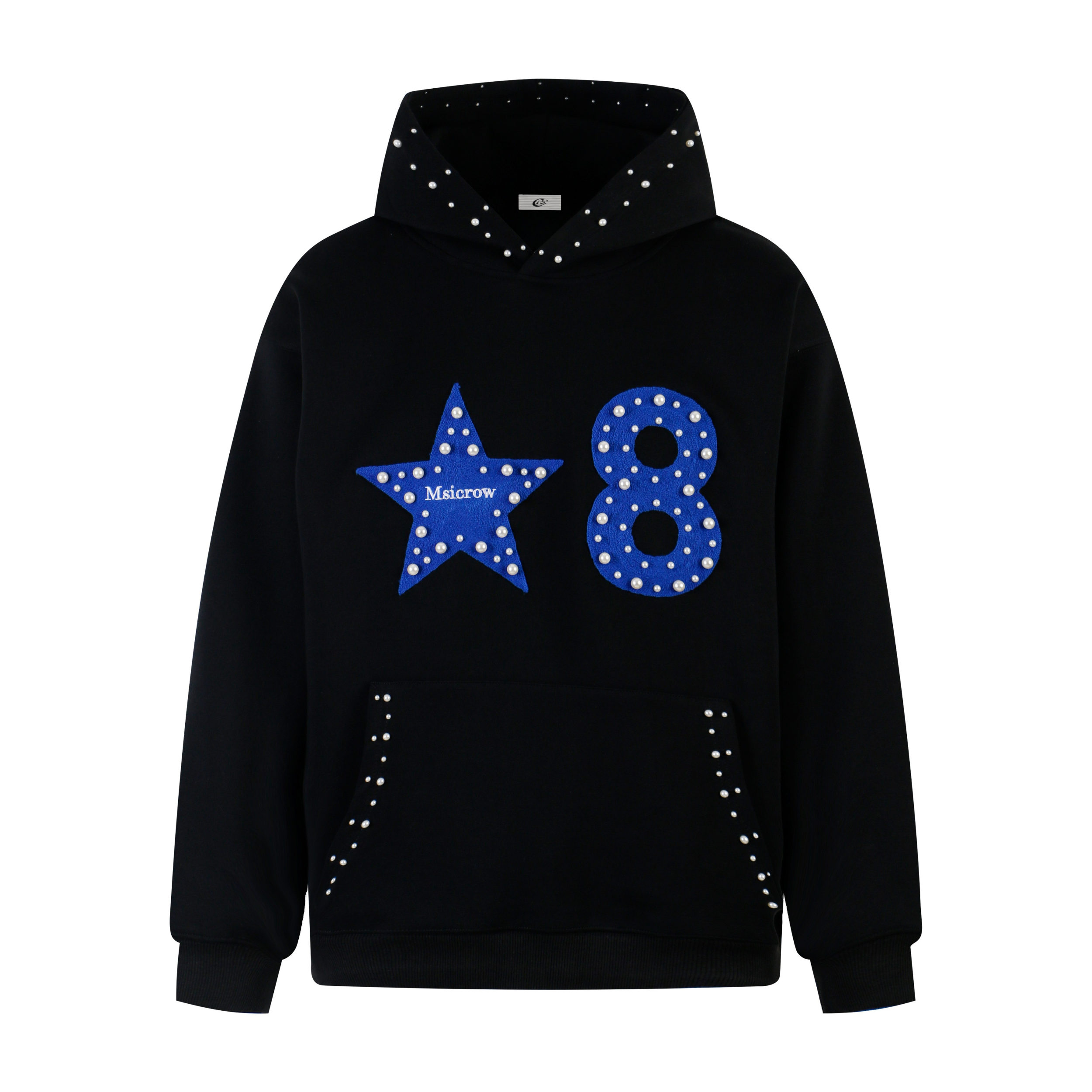 Omirad Star & Number Appliqué Hoodie