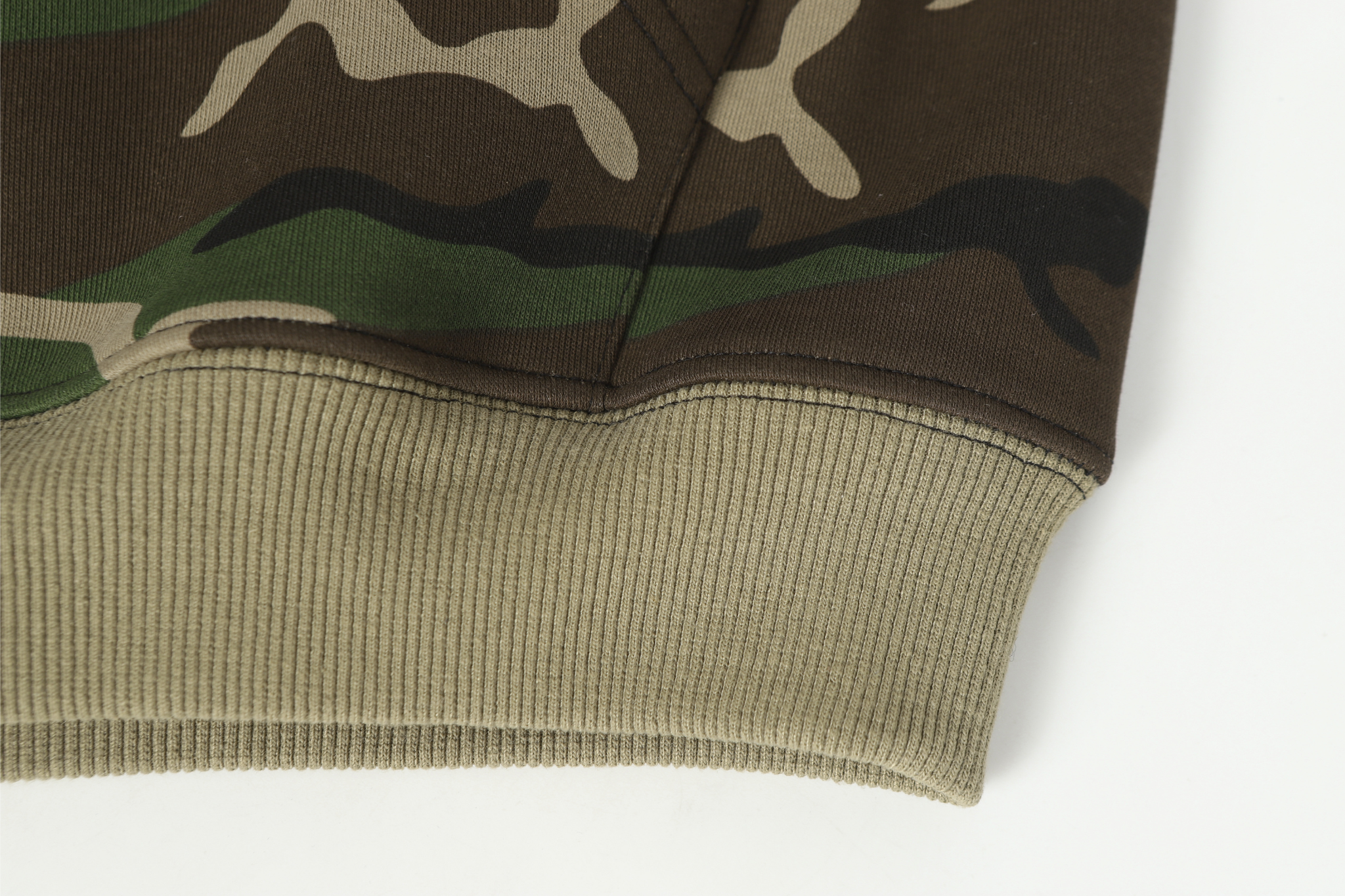 Omirad Camo Angel Graphic Zip Hoodie