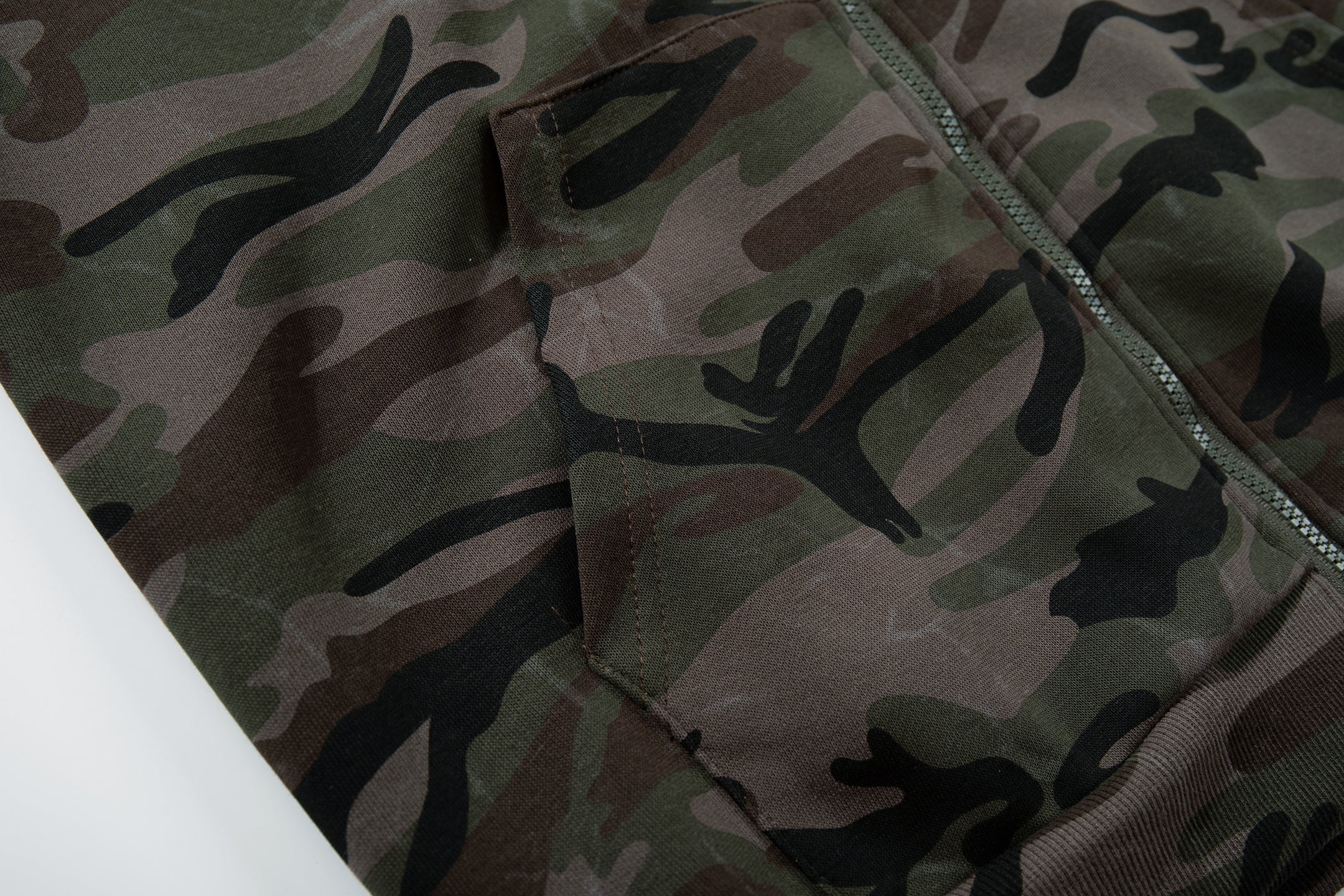 Omirad Camo Zip-Up Hoodie