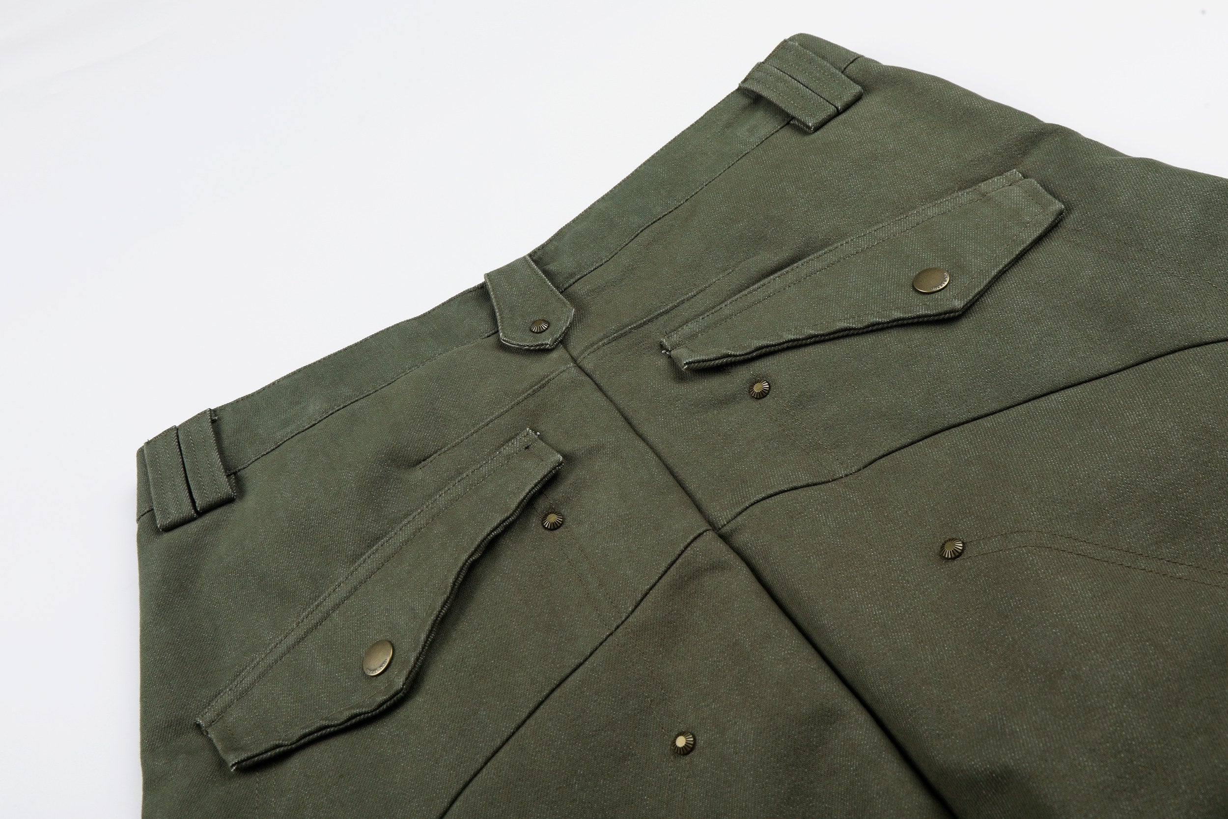 Omirad “Vintage Utility Fold-Hem Pants”