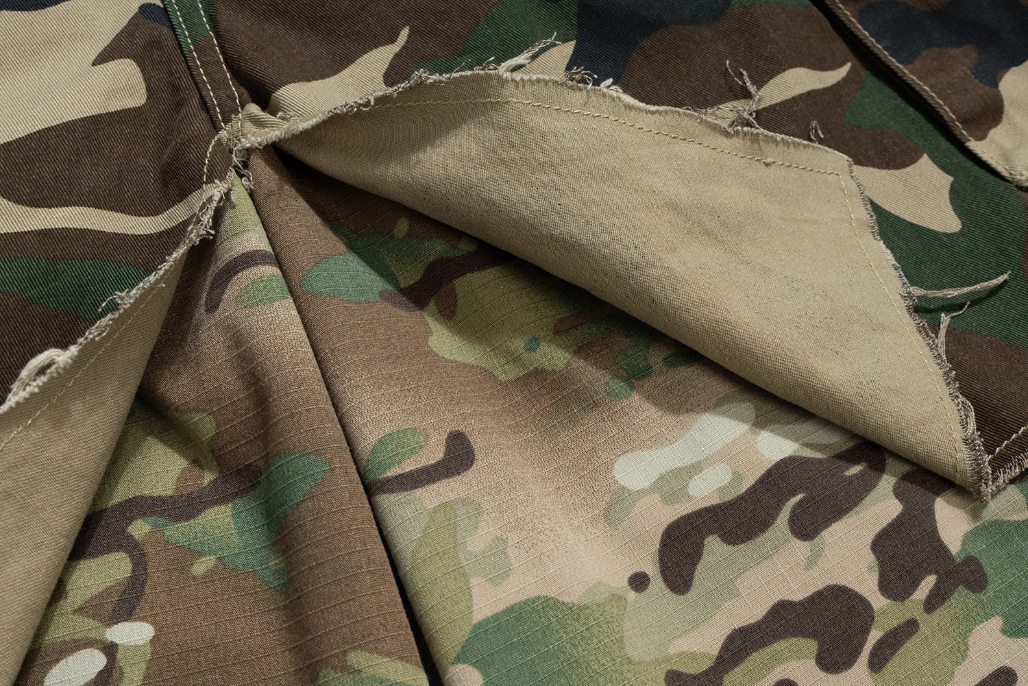Omirad Tactical Patchwork Camo Shorts