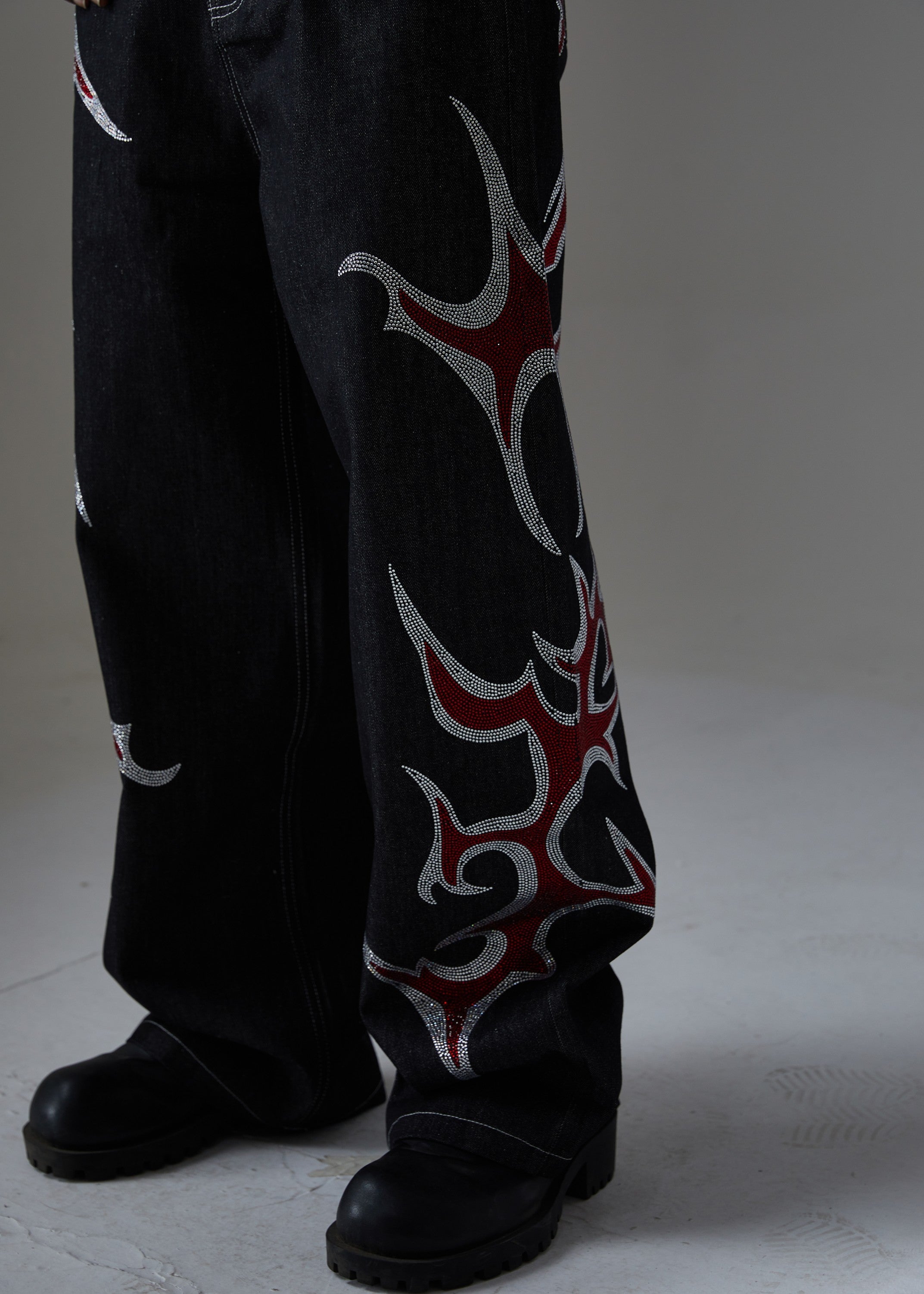 Omirad Graphic Denim Pants
