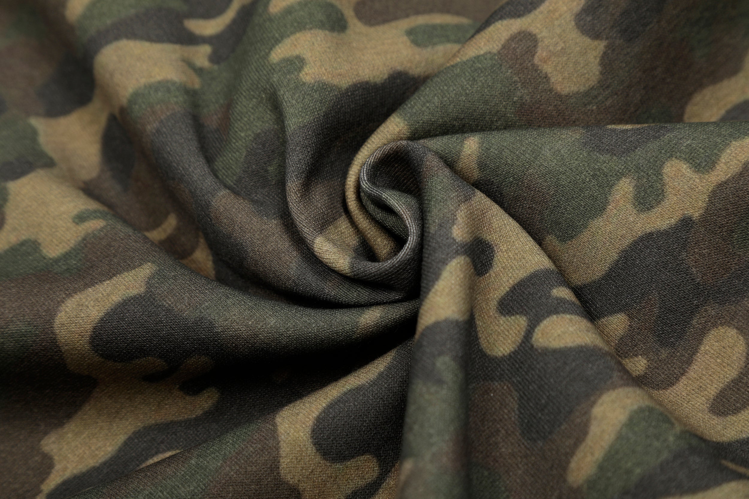 Omirad Camo Chenille Patch Half-Zip Hoodie
