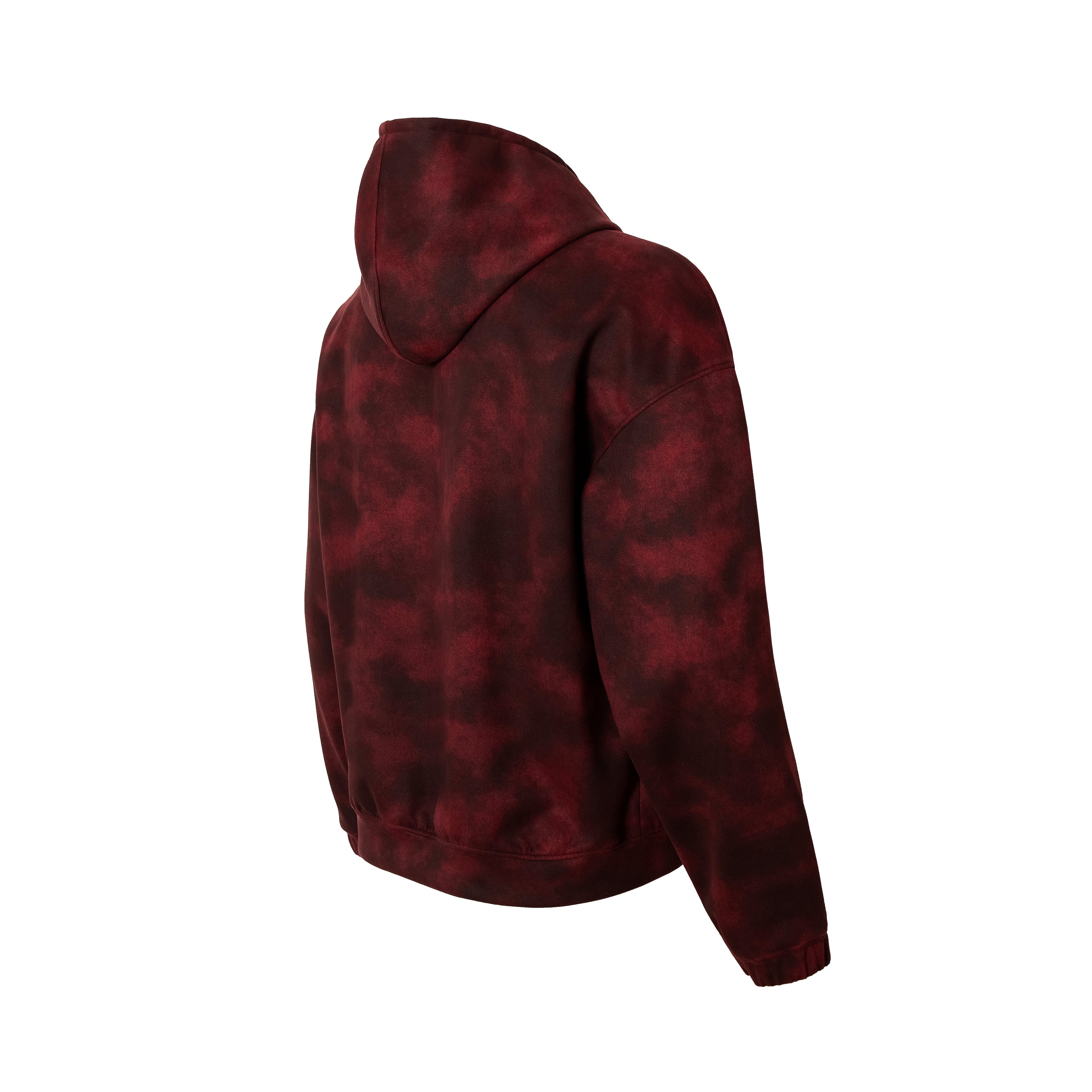 Omirad Burnout Effect Zip Hoodie