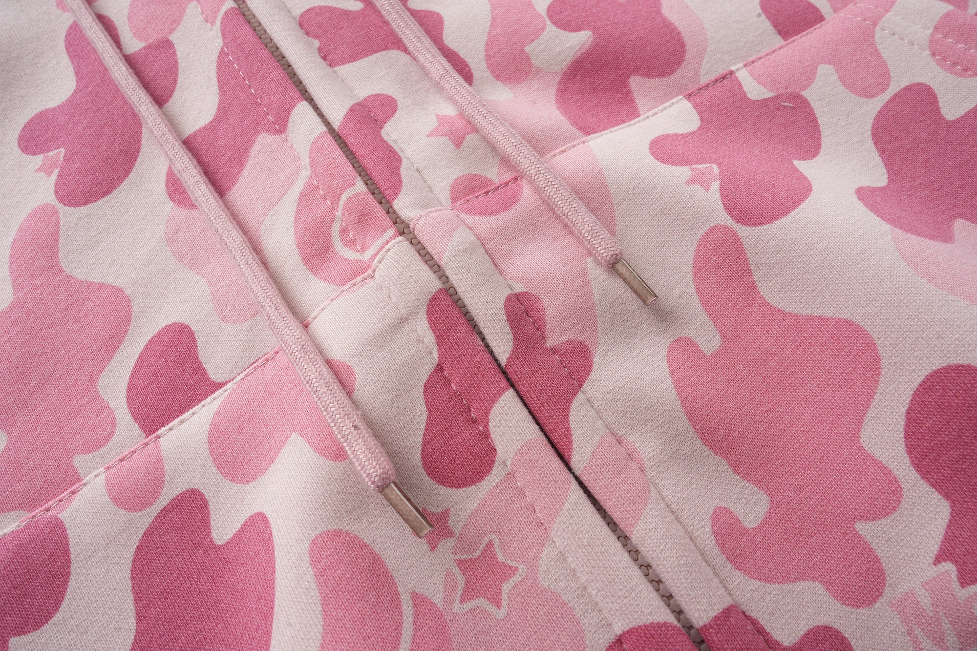 Omirad Camo Graphic Zip-Up Hoodie