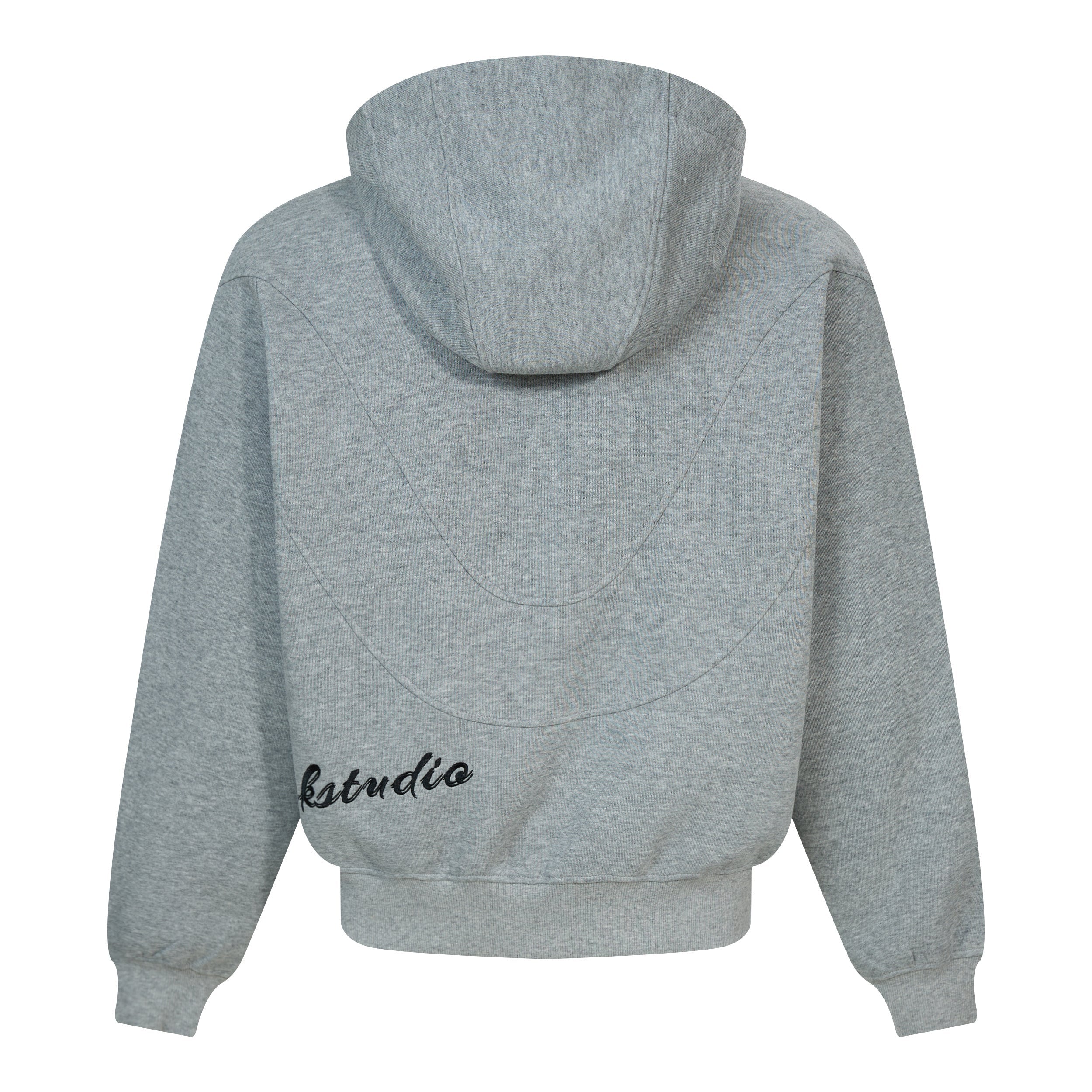 Omirad Curved Panel Full-Zip Hoodie