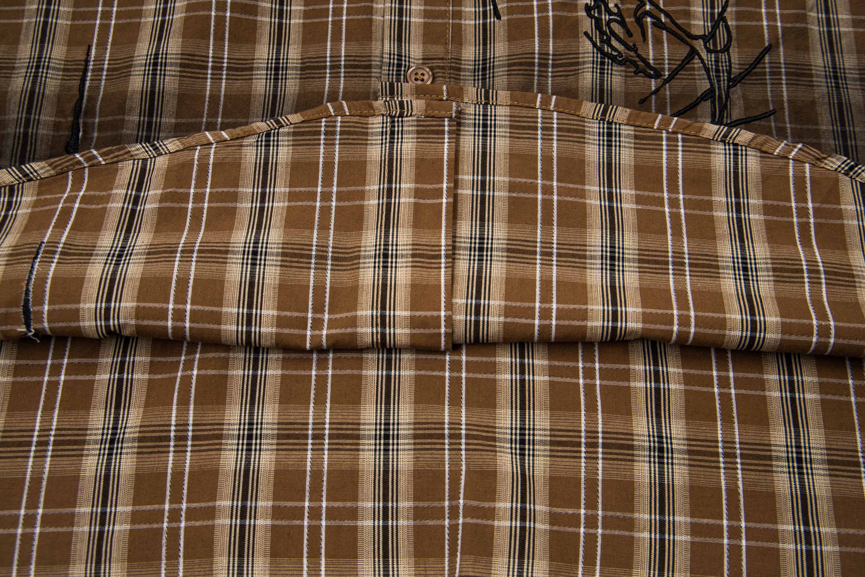 Omirad Vintage Plaid Graphic Shirt