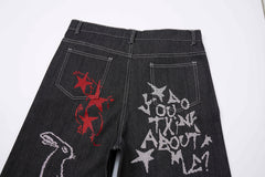 Omirad Graphic Denim Pants