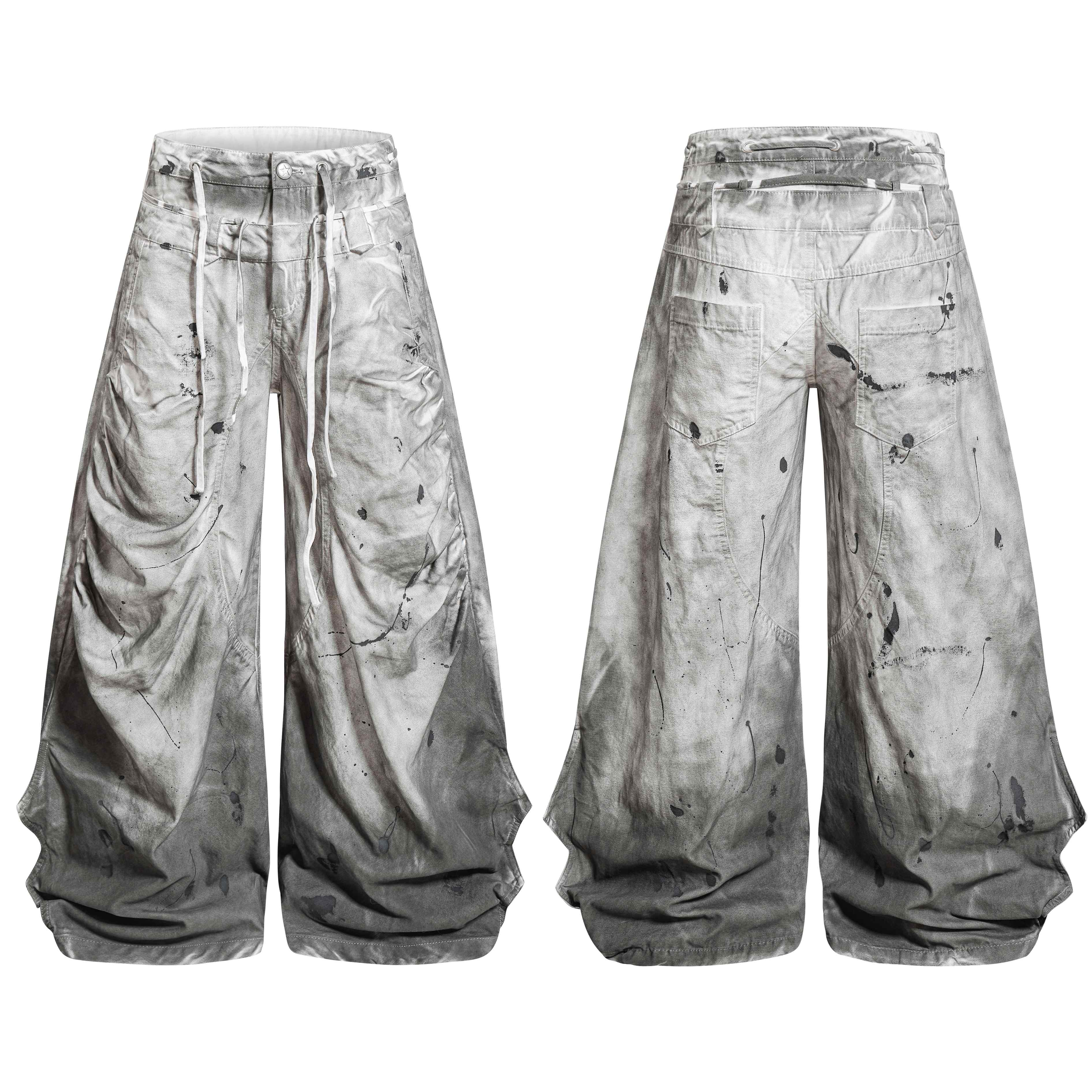 Omirad Dirty Wash Balloon Jeans