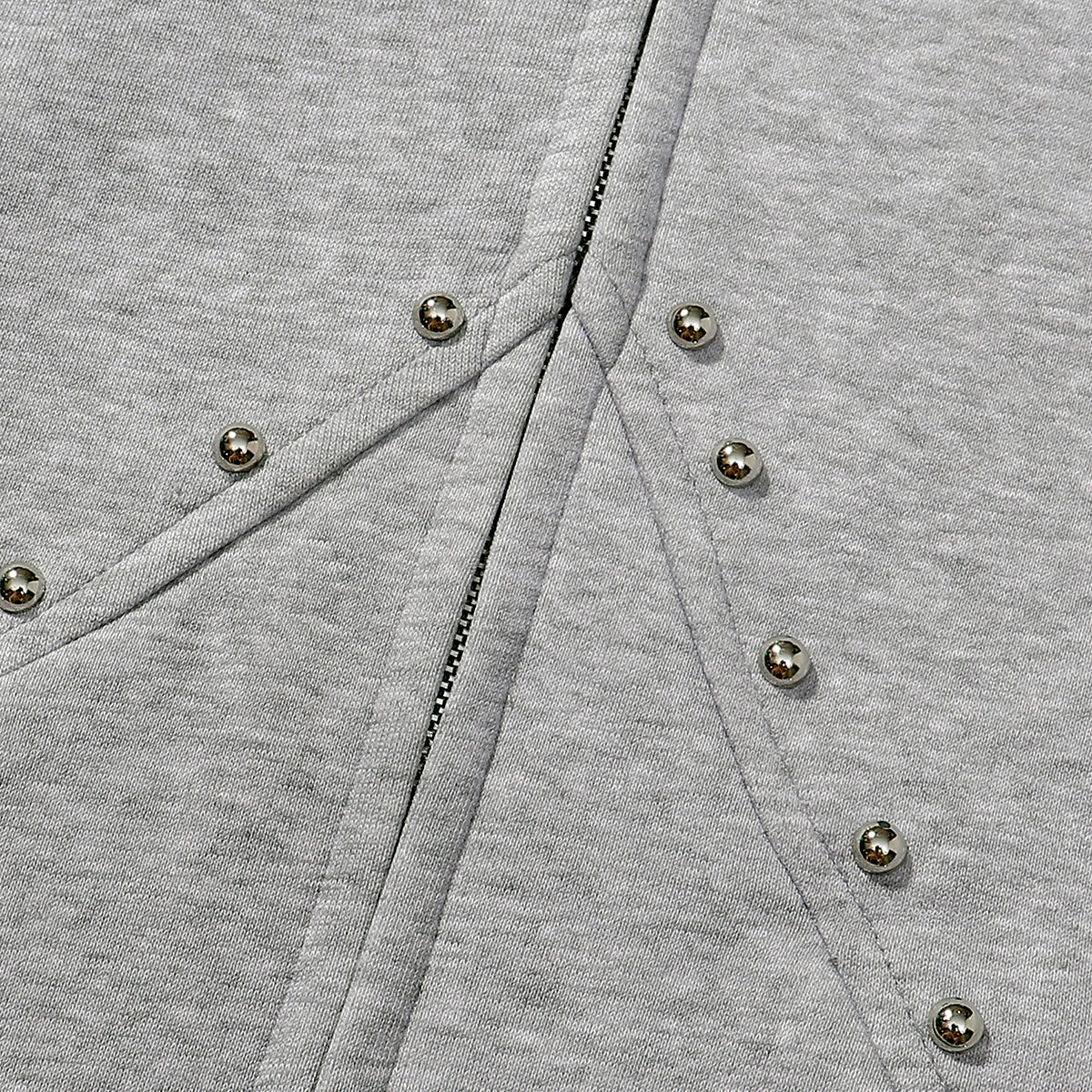 Omirad Studded Arc Zip Hoodie*