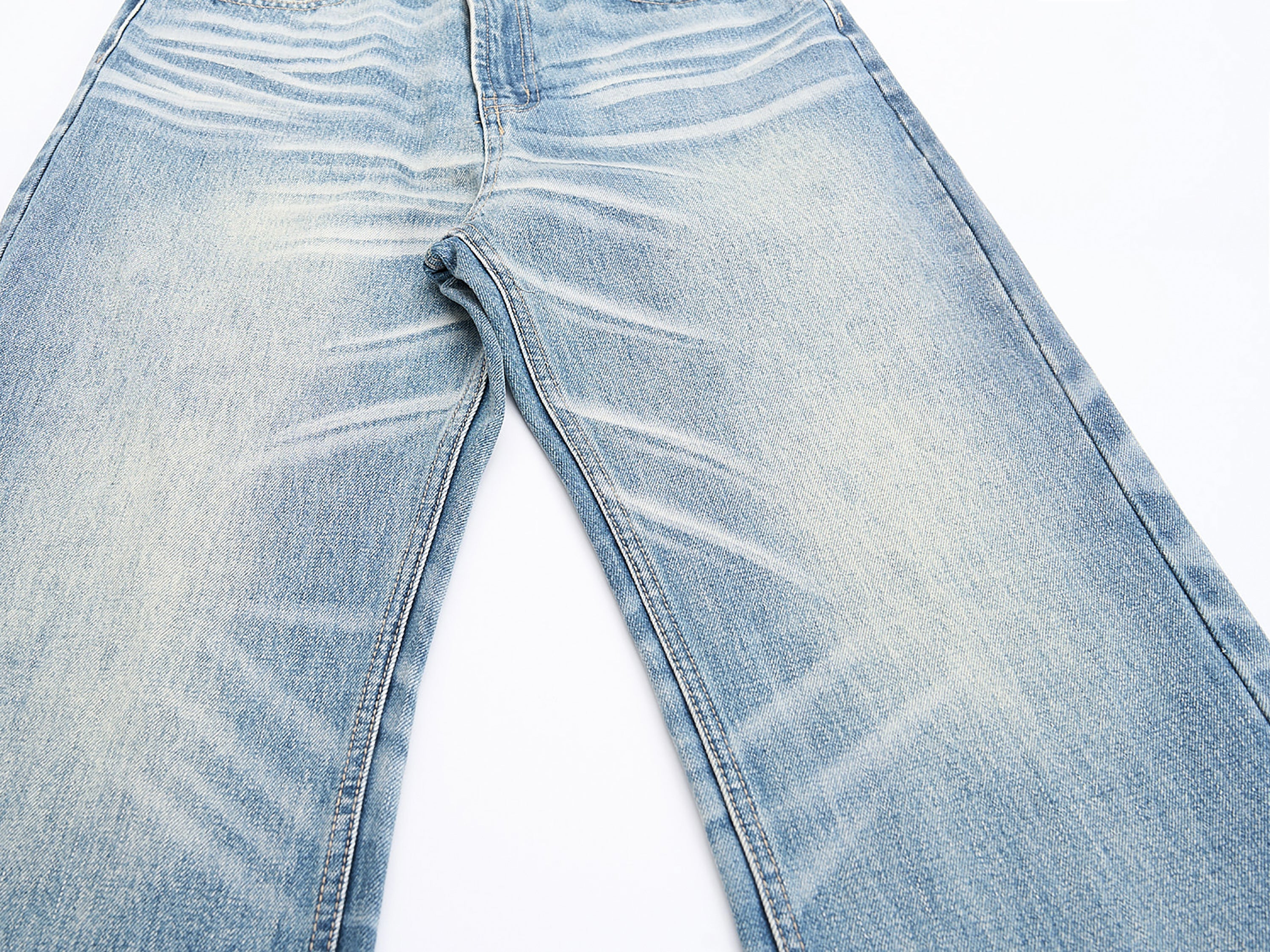 Omirad Washed Wide-Leg Denim Jeans