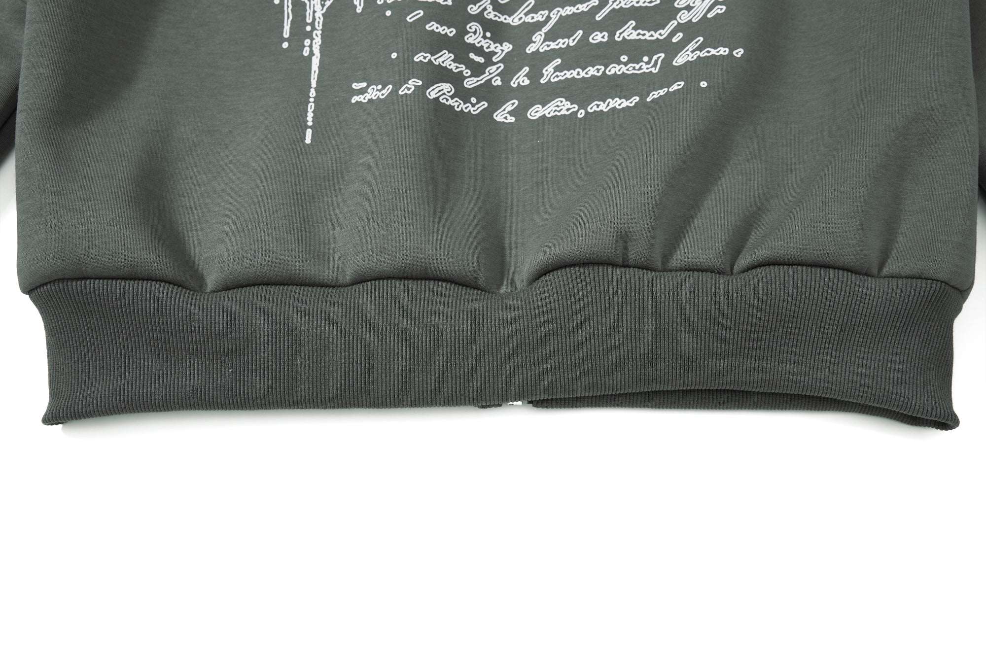Omirad Gothic Line Art Zip Hoodie