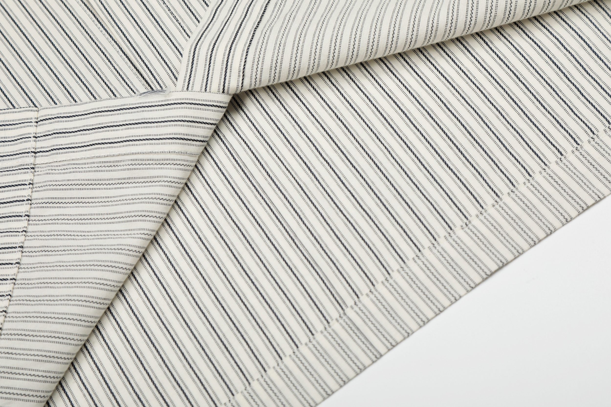 Omirad “Pinstripe Patch Graphic Shirt”
