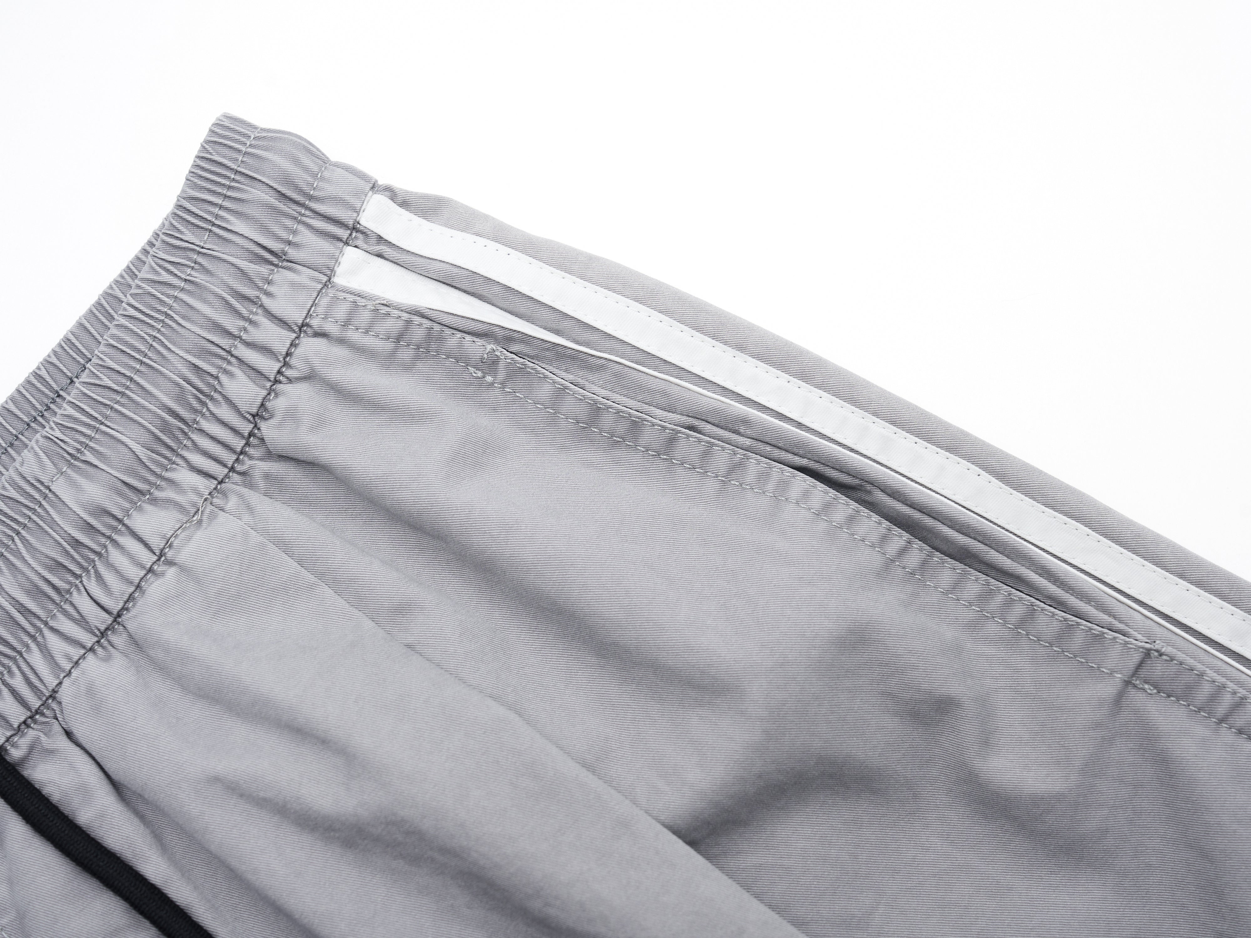 Omirad Washed Wide-Leg Stripe Shorts