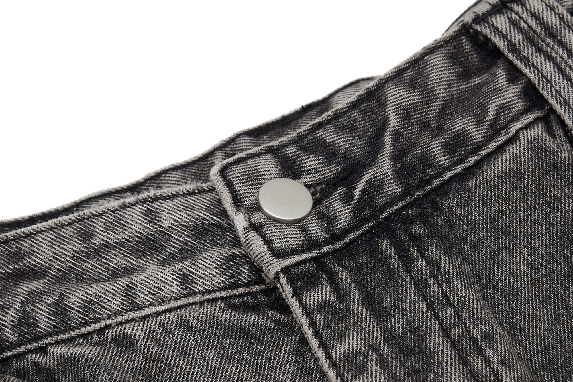 Omirad Distressed Studded Denim Pants