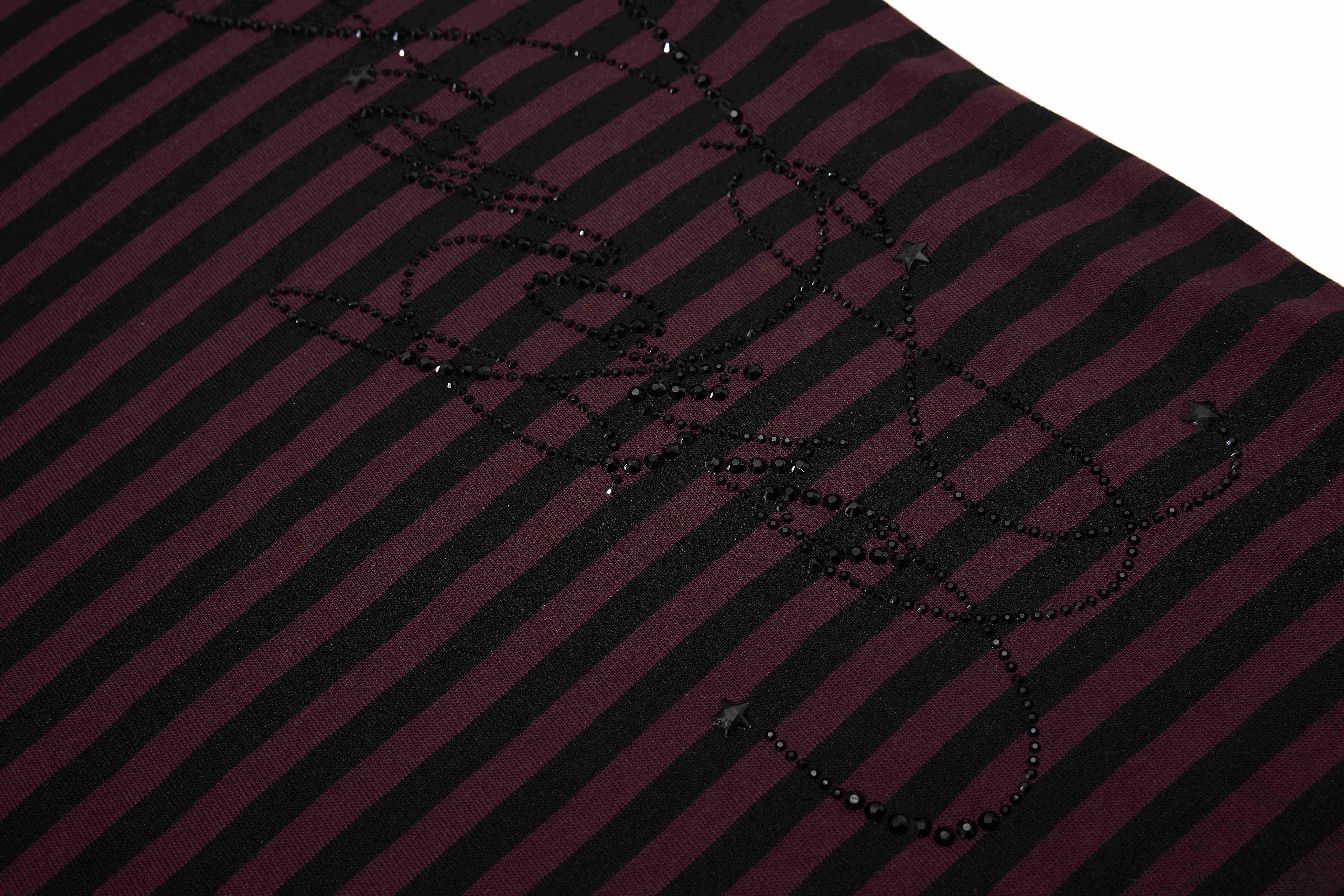 Omirad Rhinestone Stripe Tee