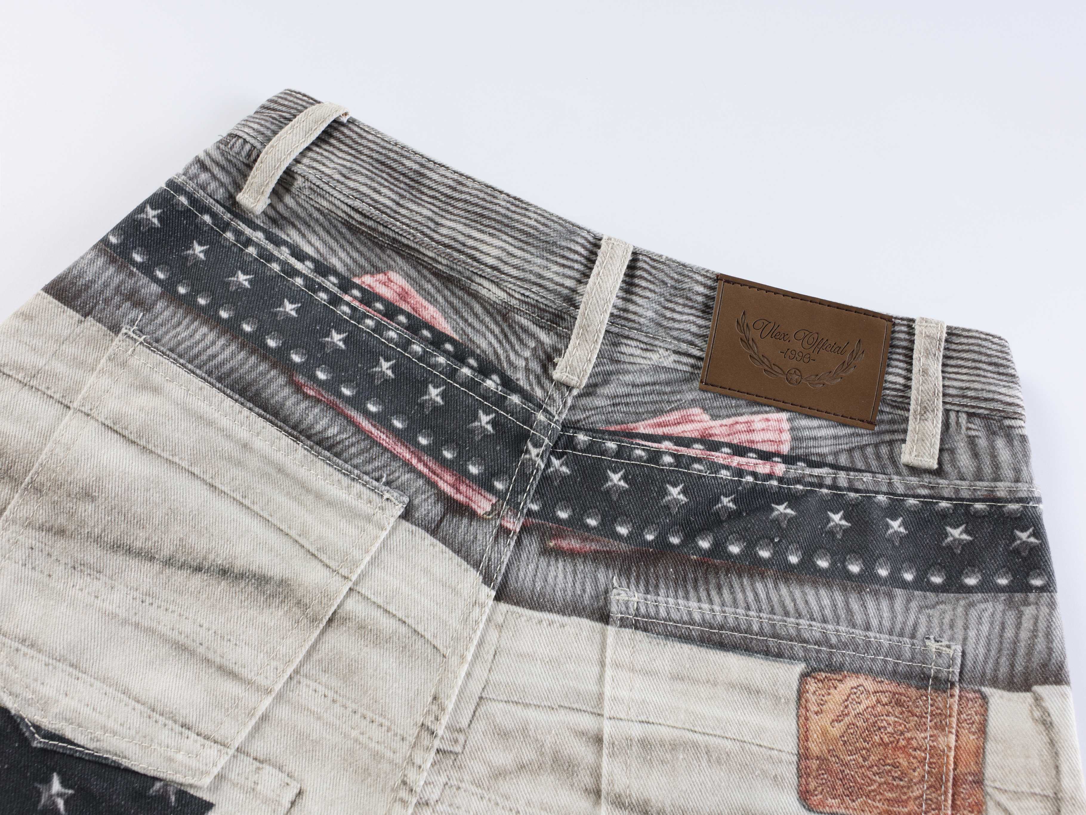 Omirad “Layered Belt Utility Balloon Jeans”