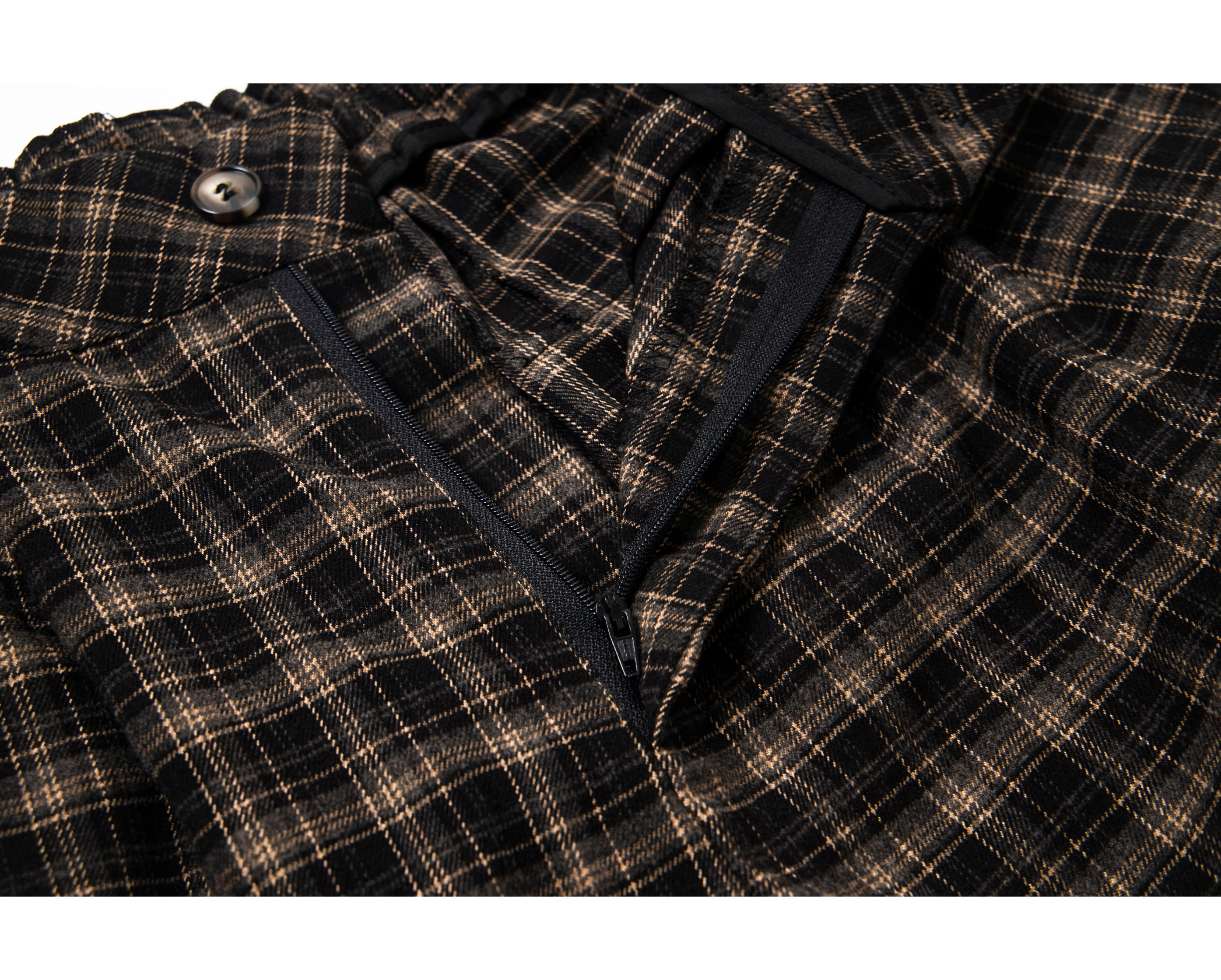 Omirad Plaid Cargo Shorts