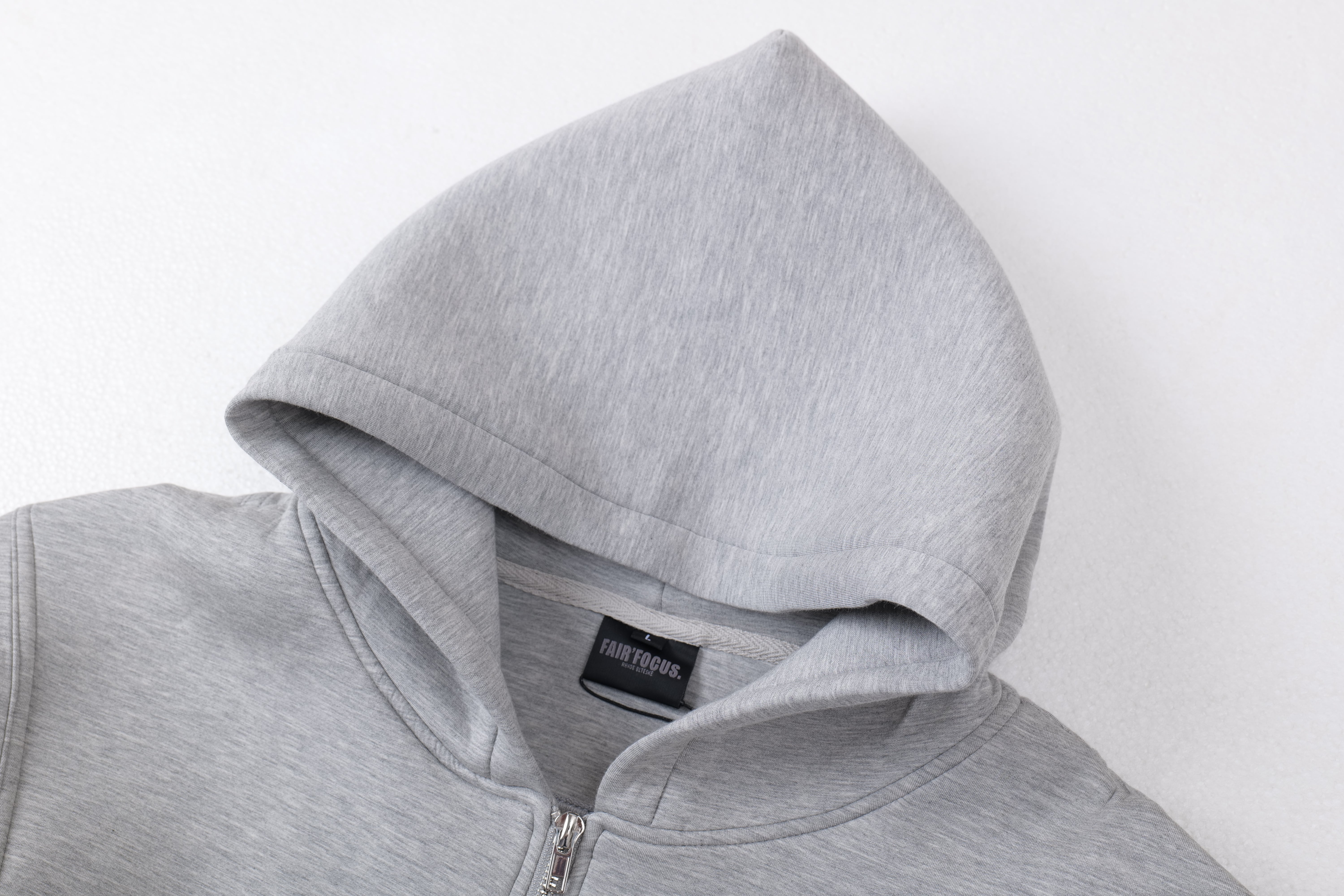 Omirad Minimal Recycled Zip Hoodie