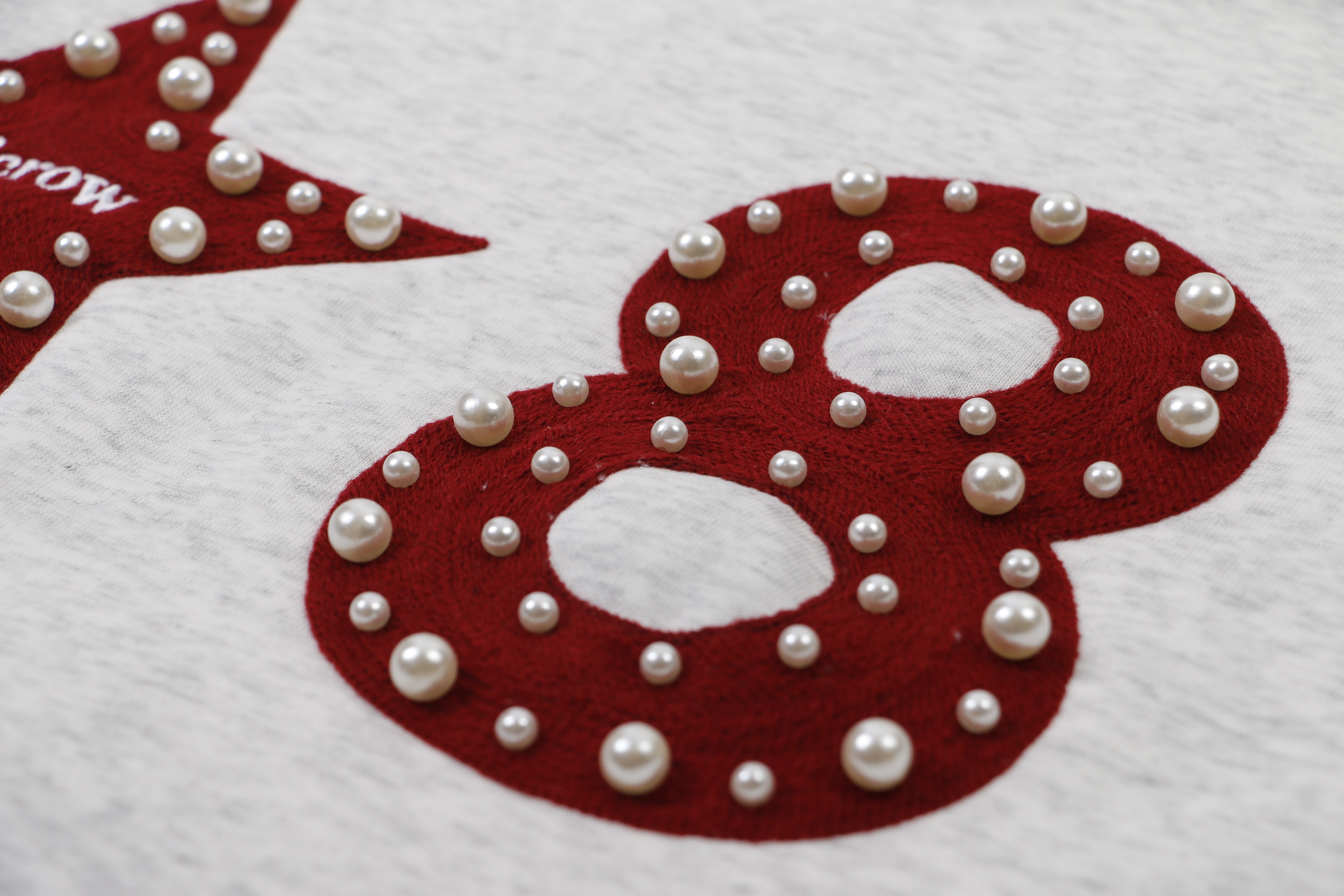 Omirad Star & Number Appliqué Hoodie