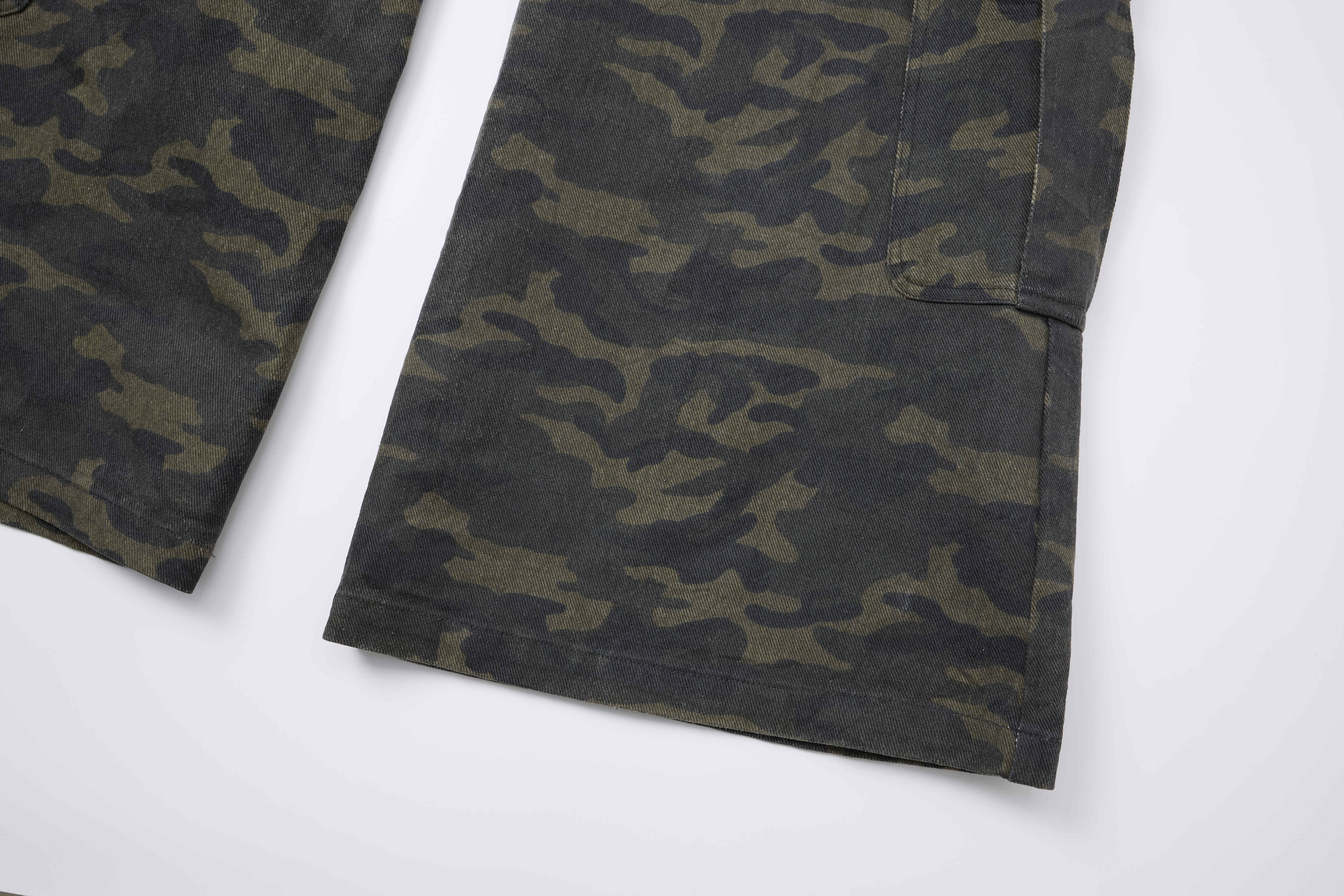 Omirad Camo Wide-Leg Cargo Pants